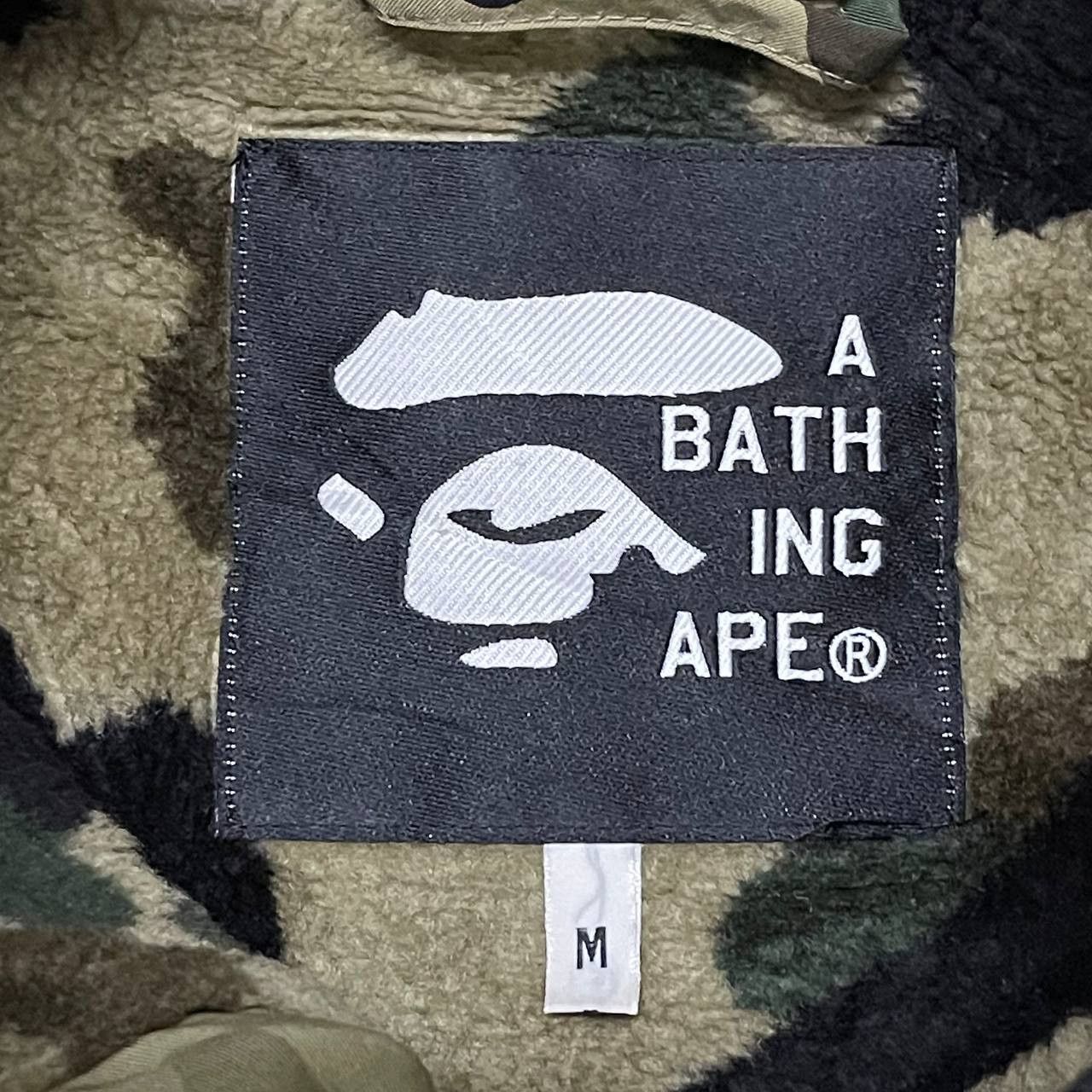 Bape Bape 1st Green Camo Half Zip Pullover Jacket Size US M / EU 48-50 / 2 - 10 Thumbnail