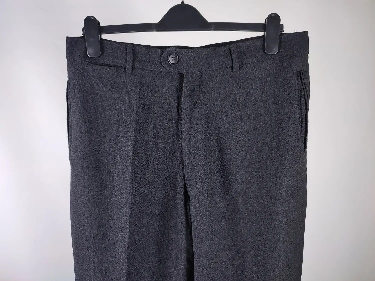 ANTONIO MIRO 90s Antonio Miro Fashion Runway Casual Trousers Wool Pants Size US 34 / EU 50 - 5 Thumbnail