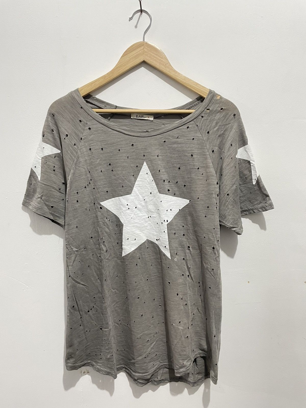 Beauty Beast × If Six Was Nine × Japanese Brand LAP STAR POEM HOLE TEE SHIRT Size US L / EU 52-54 / 3 - 1 Thumbnail