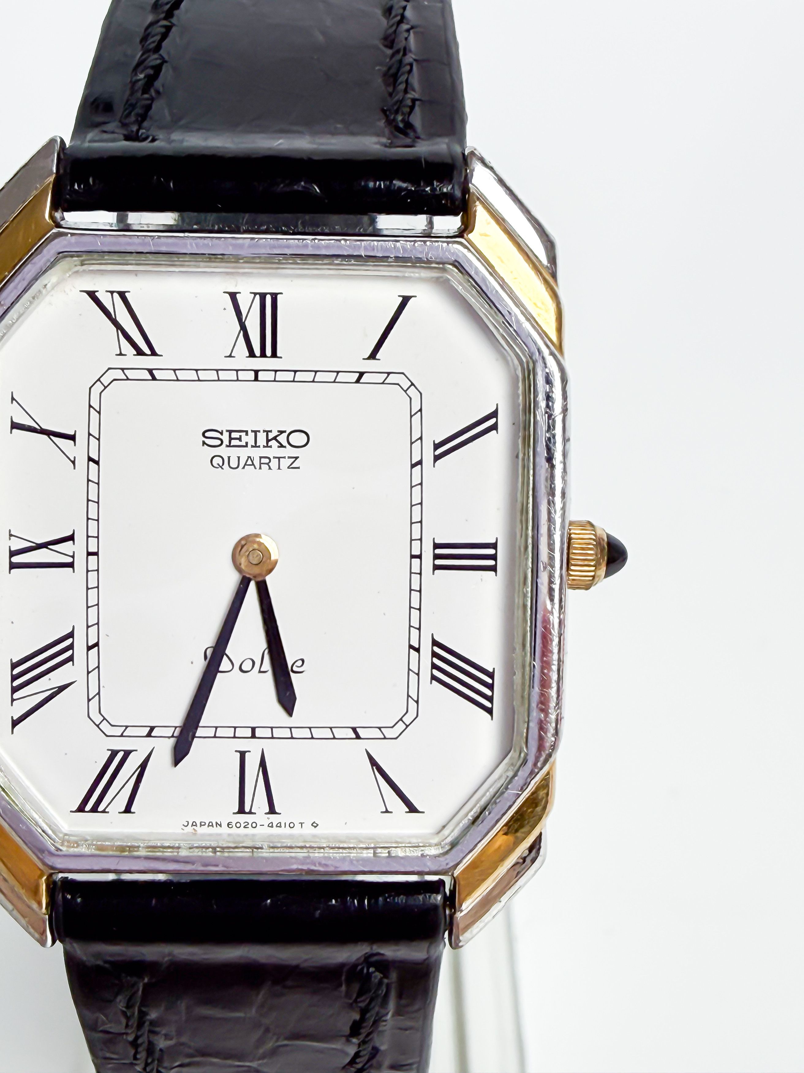 Seiko Seiko Dolce 6020-5940 Roman Numeral Tank Watch Size ONE SIZE - 4 Thumbnail