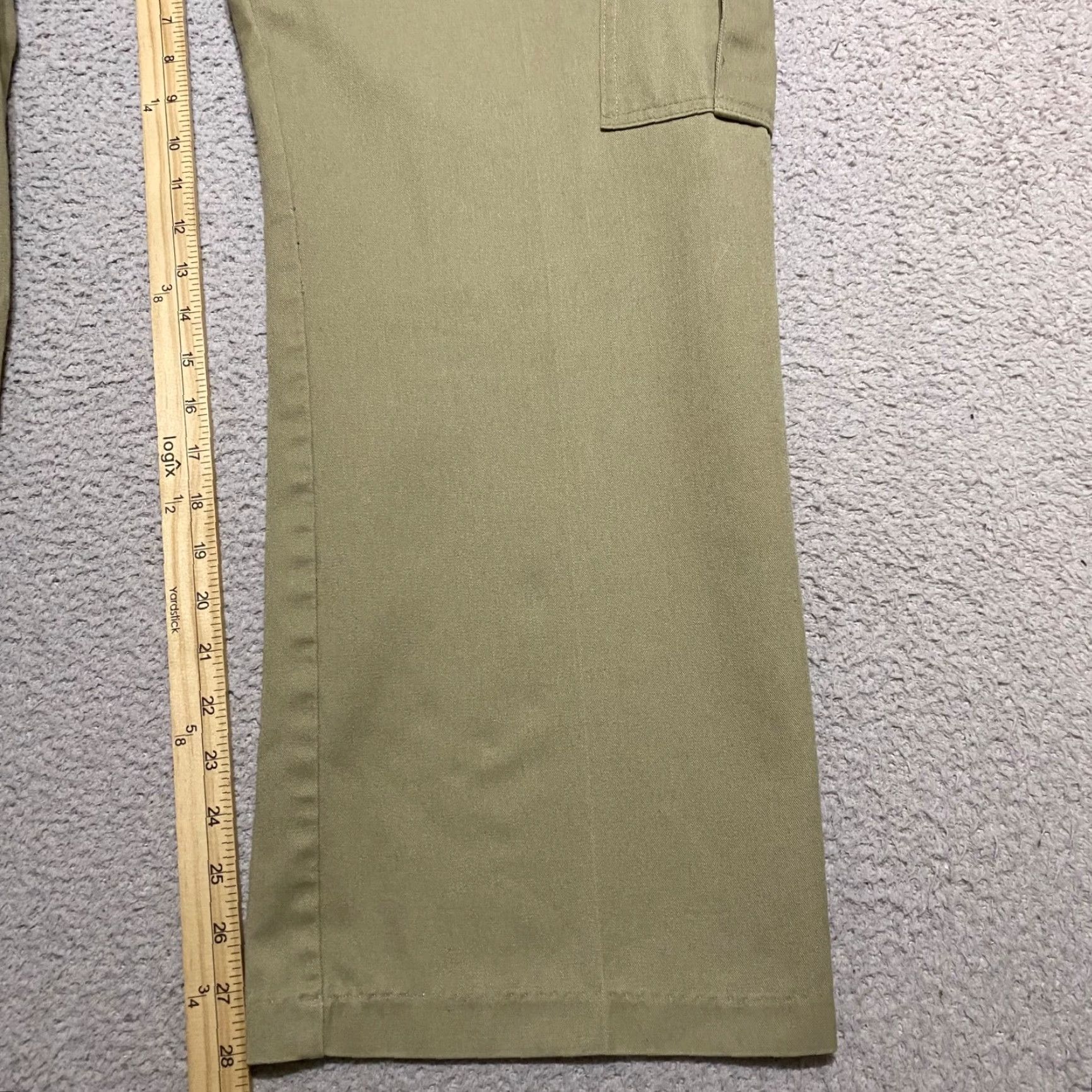 Dickies Dickies Mens Cargo Pants Beige High Rise 38x30 Work Utility Cotton Polyester Regular Straight Mens Size US 38 / EU 54 - 6 Thumbnail