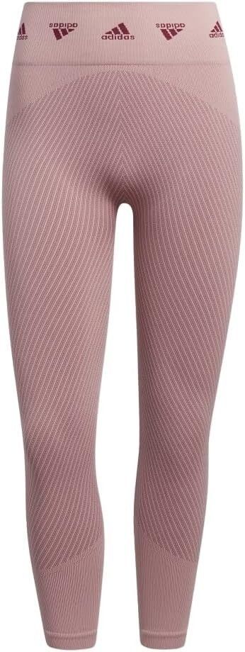 Adidas Adidas HD1980 Training Aeroknit 7/8 Tights Burgundy/Wonder L Size 24" / US 00 / IT 34 - 2 Thumbnail