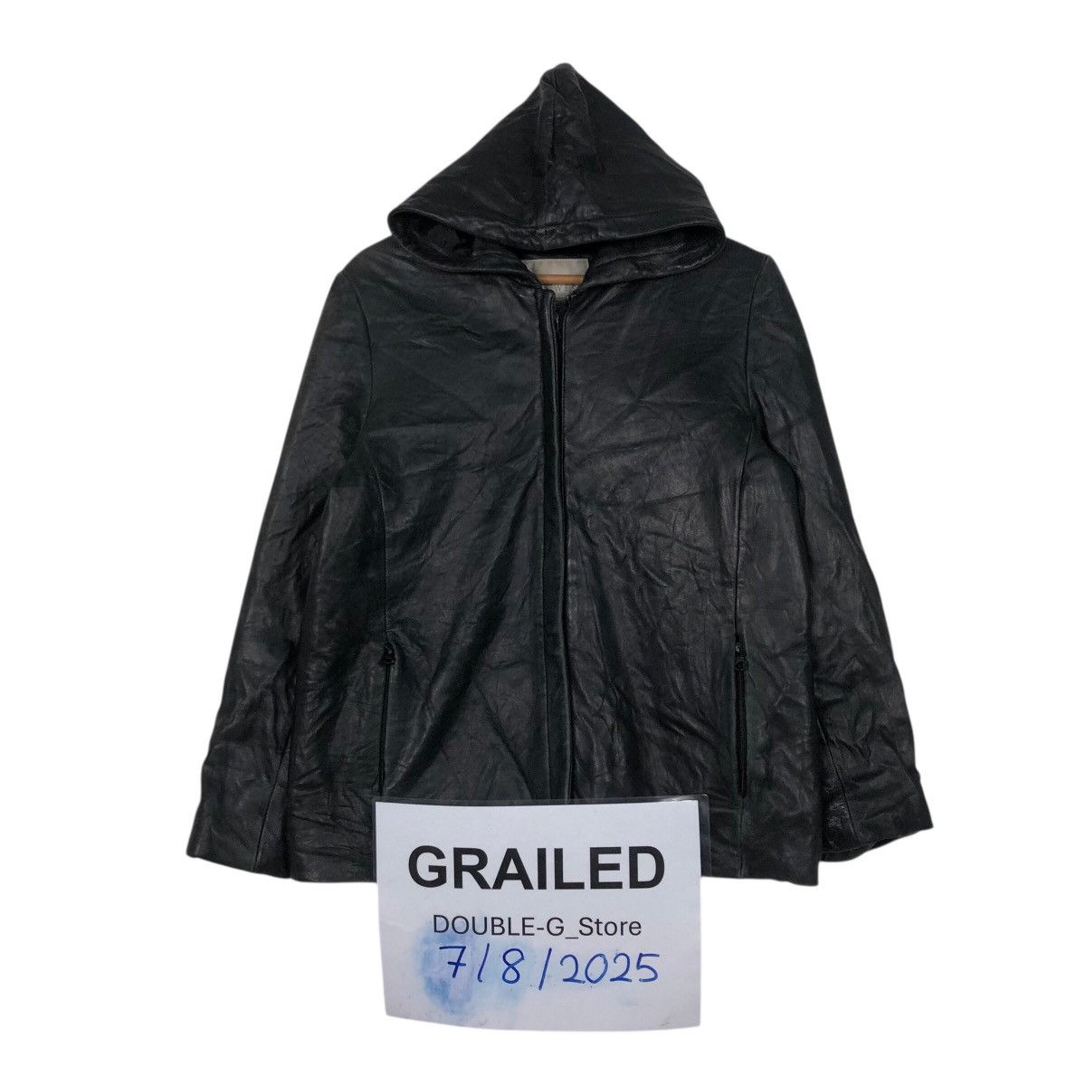Japanese Brand 📌Rich Black Vintage Leather Jacket Nine West Issey Miyake Size US M / EU 48-50 / 2 - 1 Thumbnail