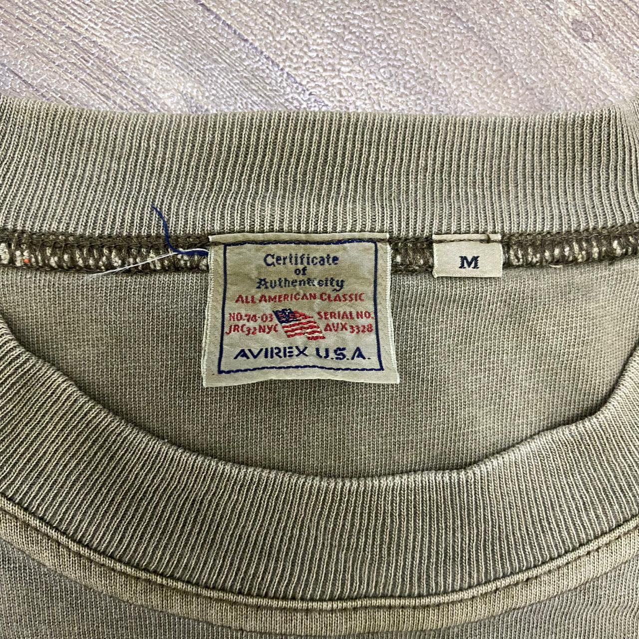 Avirex RARE💥 Avirex Multi Pocket T-shirt Natural Faded G.O.A Style Size US M / EU 48-50 / 2 - 9 Thumbnail