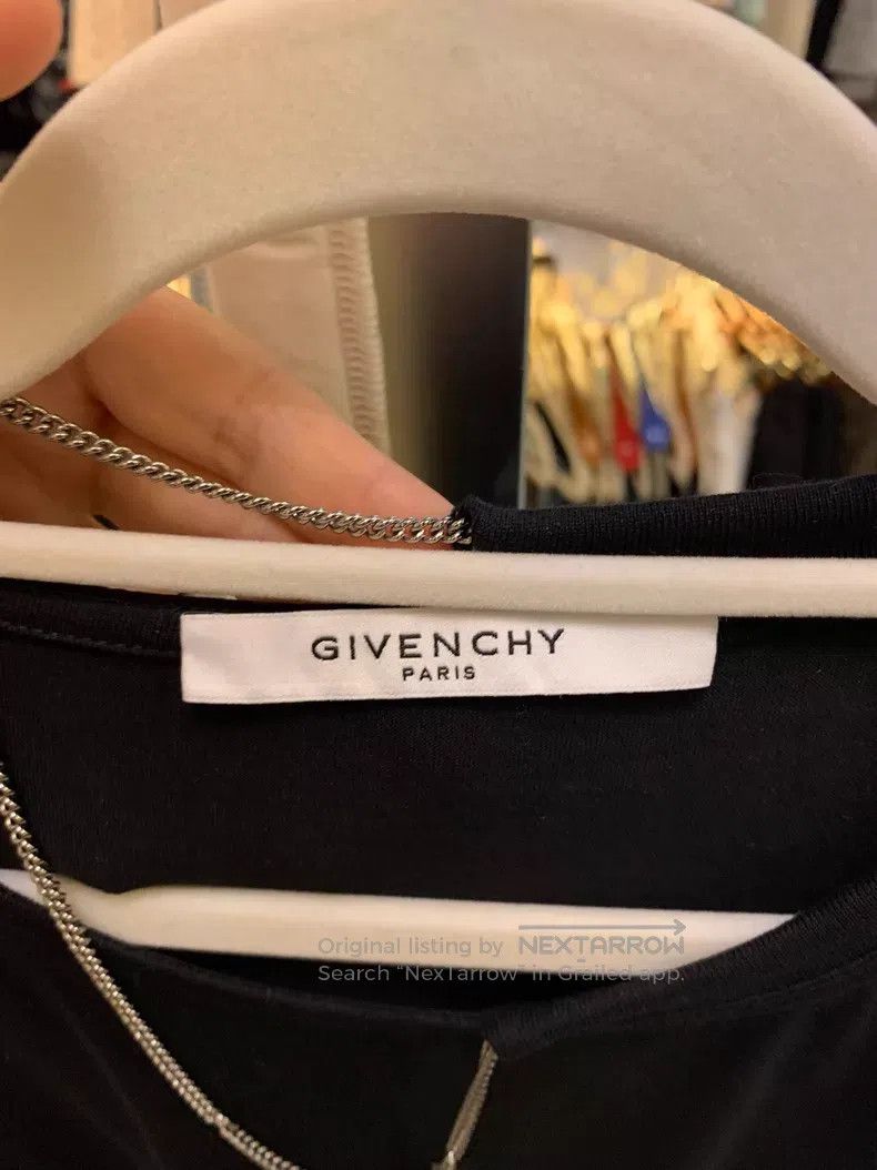 Givenchy Givenchy Black Chain T-Shirt Size US XXL / EU 58 / 5 - 2 Thumbnail