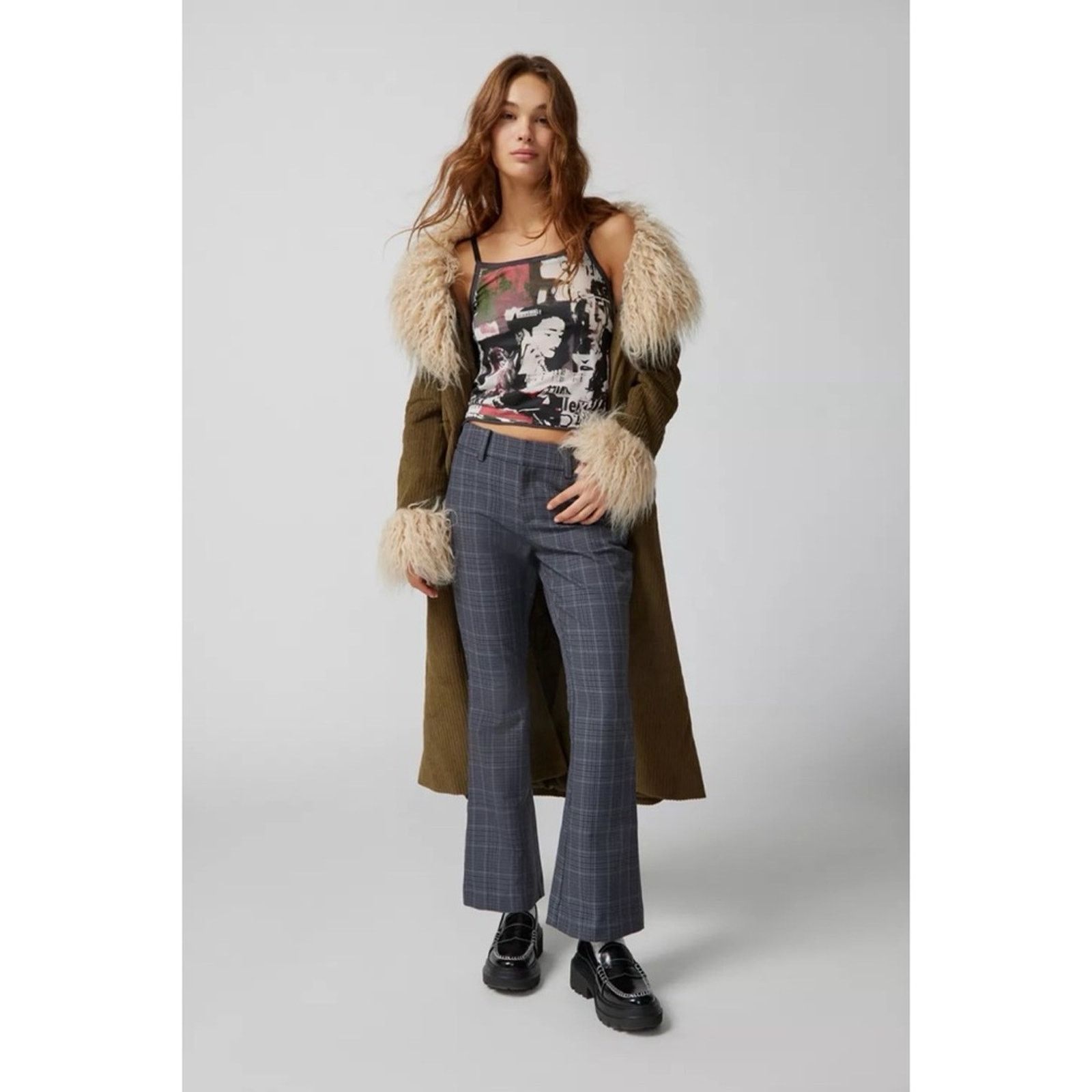 Urban Outfitters Urban Outfitters Jamie Flare Trouser Pant 4 Size 27" / US 4 / IT 40 - 12 Thumbnail
