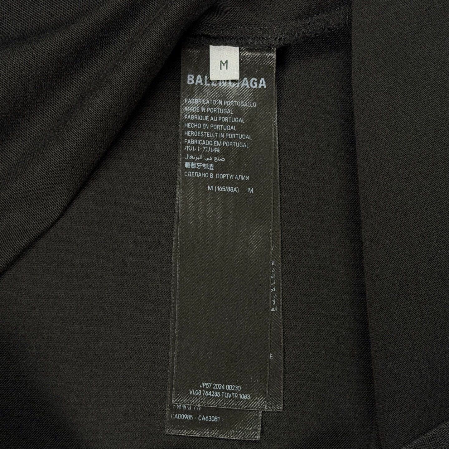 Balenciaga Balenciaga Reflective Slogan Logo Black Short M like new Size US M / EU 48-50 / 2 - 4 Thumbnail