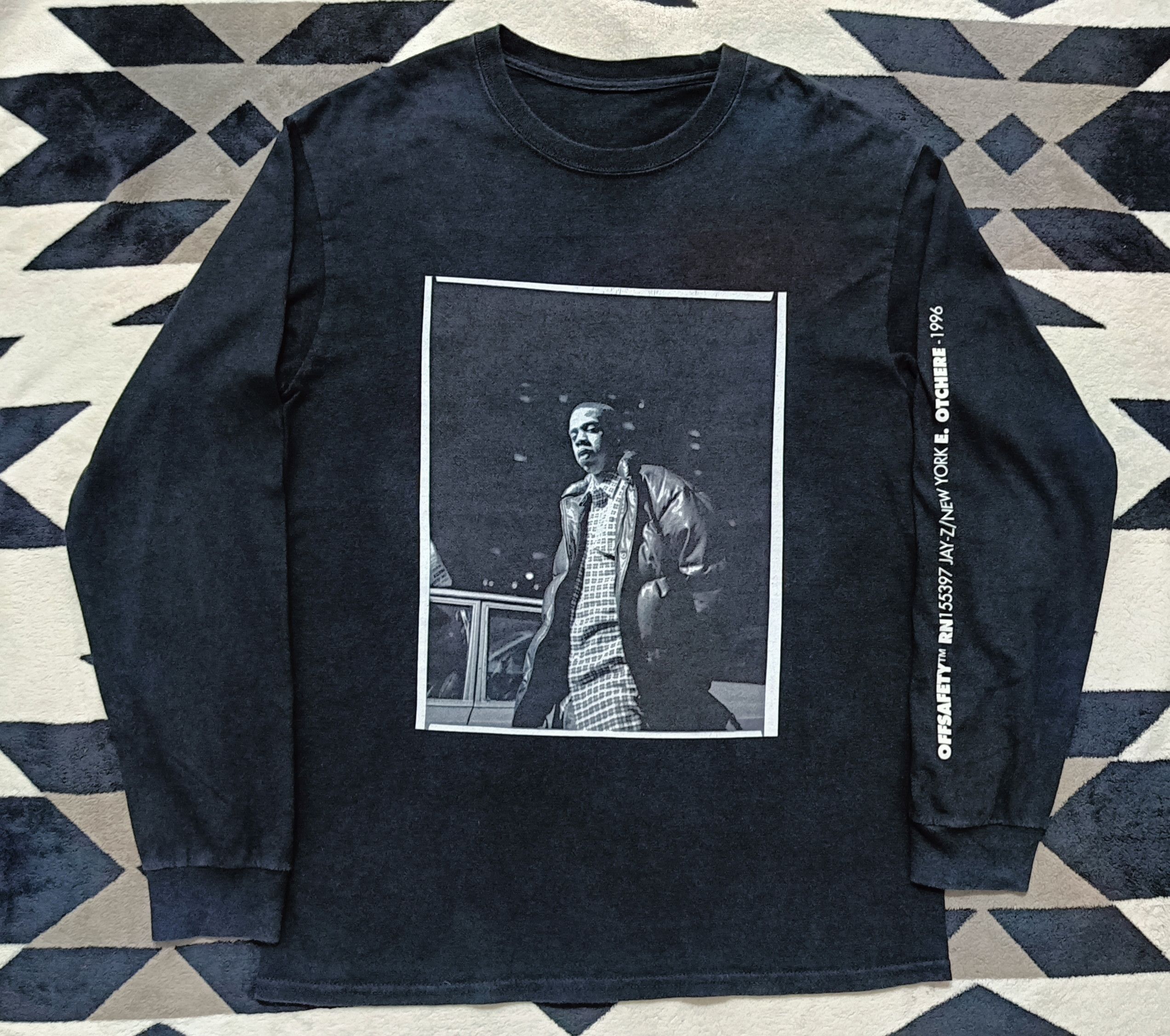 🔥🔥 Rare Jay Z Off Safety Tour Long Sleeve Tee