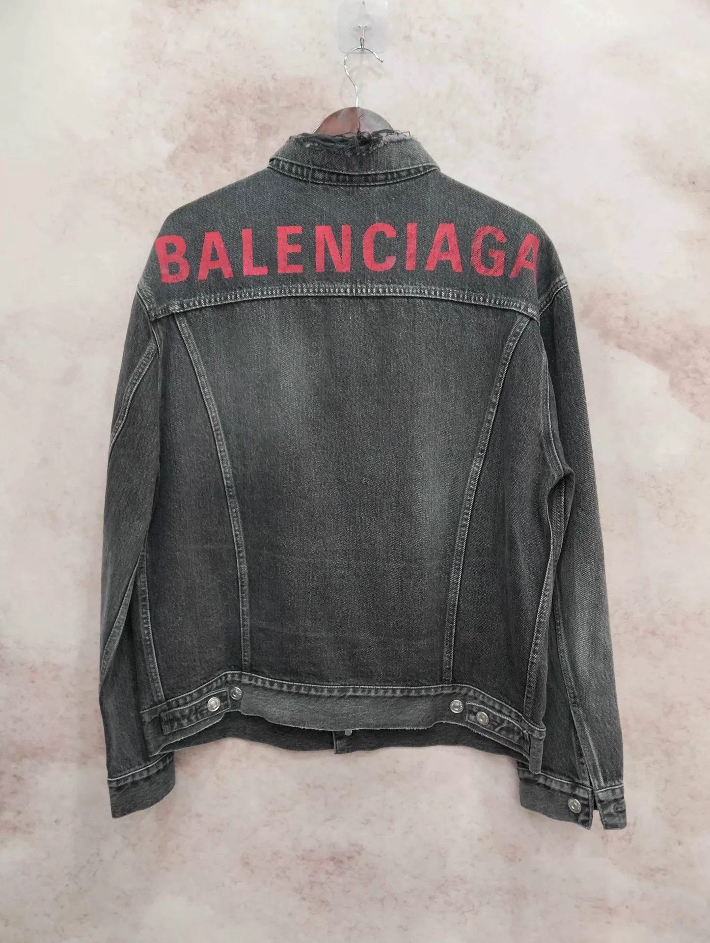 Balenciaga Balenciaga Washed Denim Jacket 34 Size XXS / US 00 / IT 34 - 2 Thumbnail