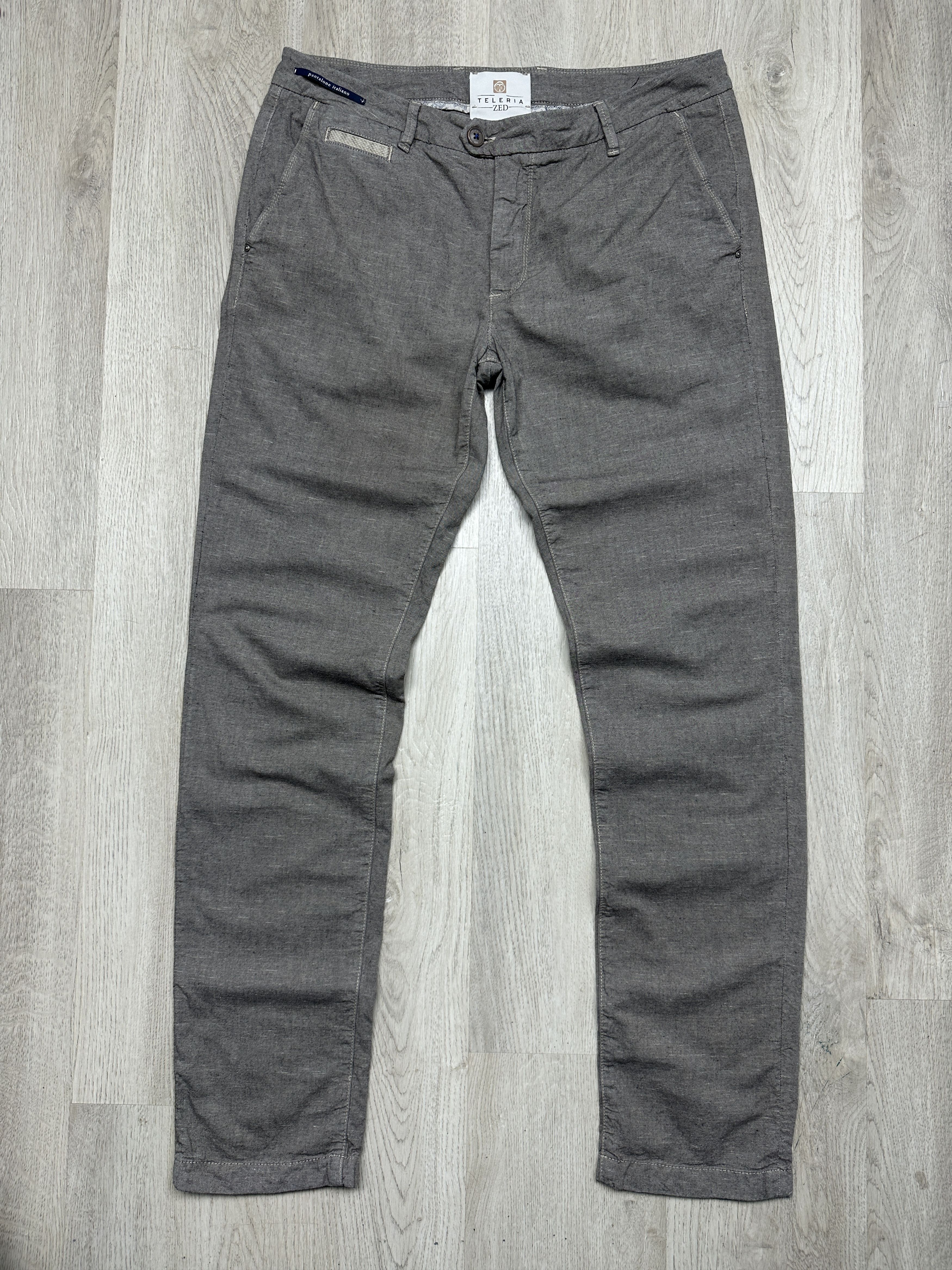 Teleria Zed Mens Chino Pants Trousers