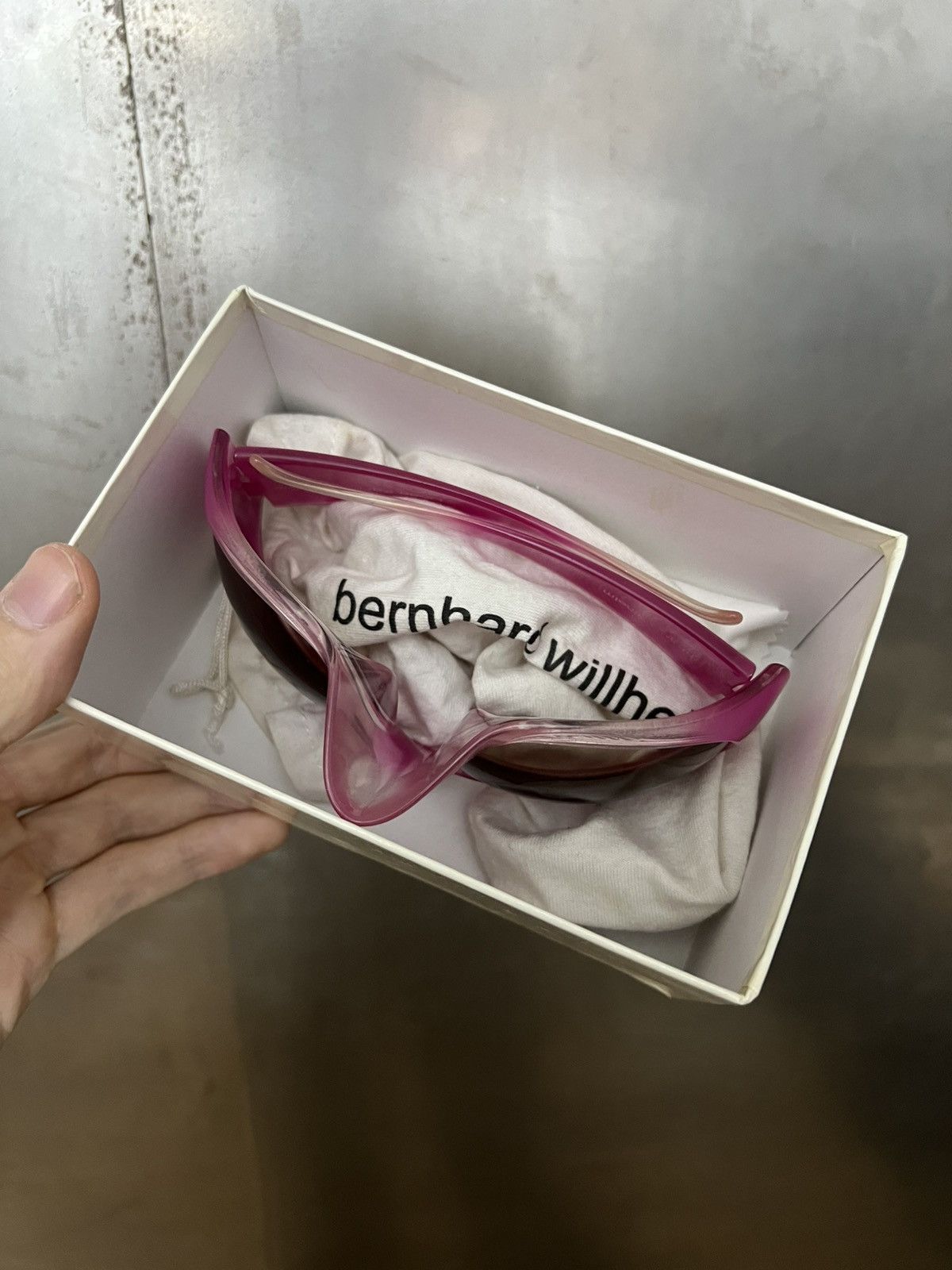 Bernhard Willhelm × Linda Farrow Bernhard Willhelm x Linda Farrow Steve Lacey Sunglasses Size ONE SIZE - 4 Thumbnail