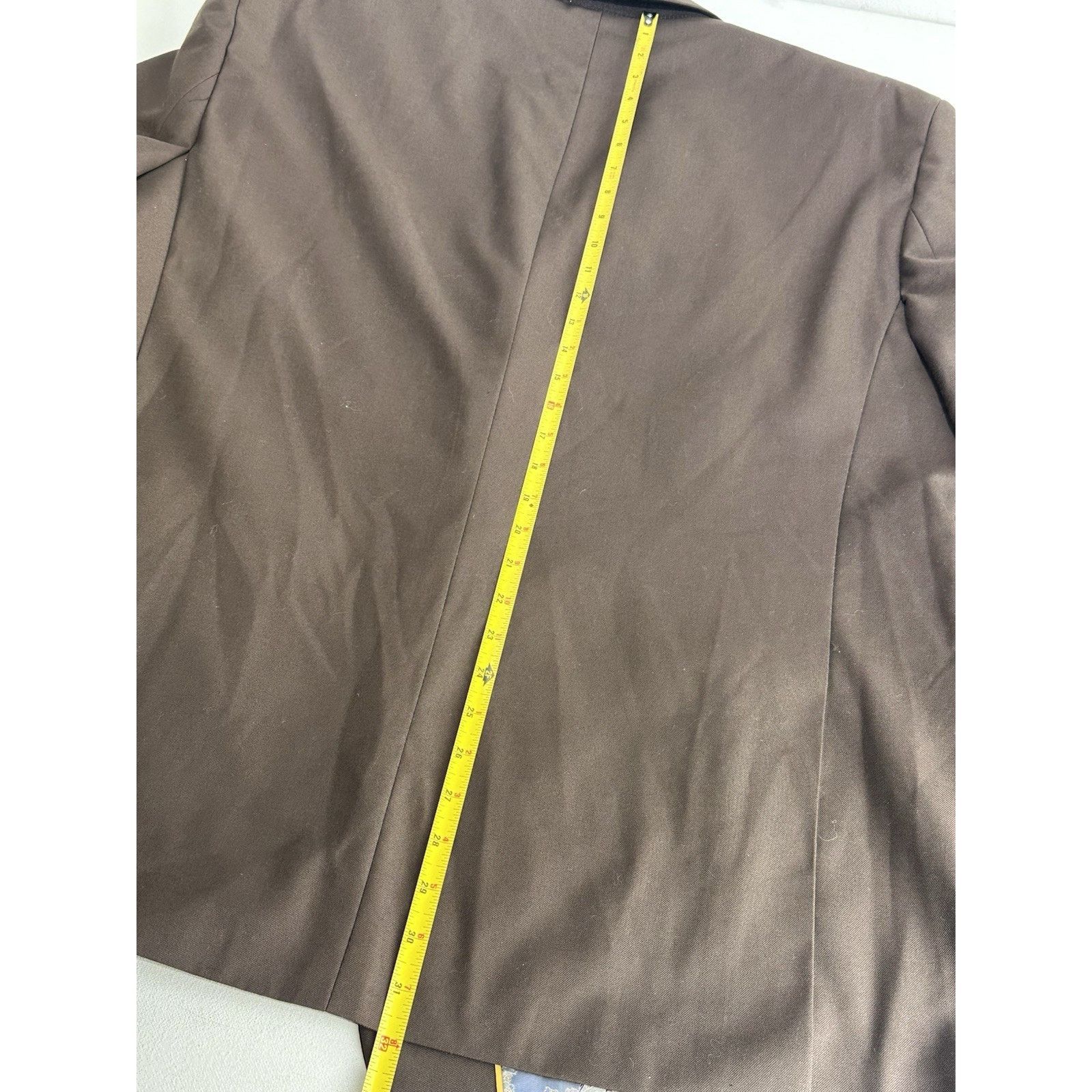 Other Alberto Nardoni collection brown Wool blazer Super 150’s Size 46R - 14 Thumbnail