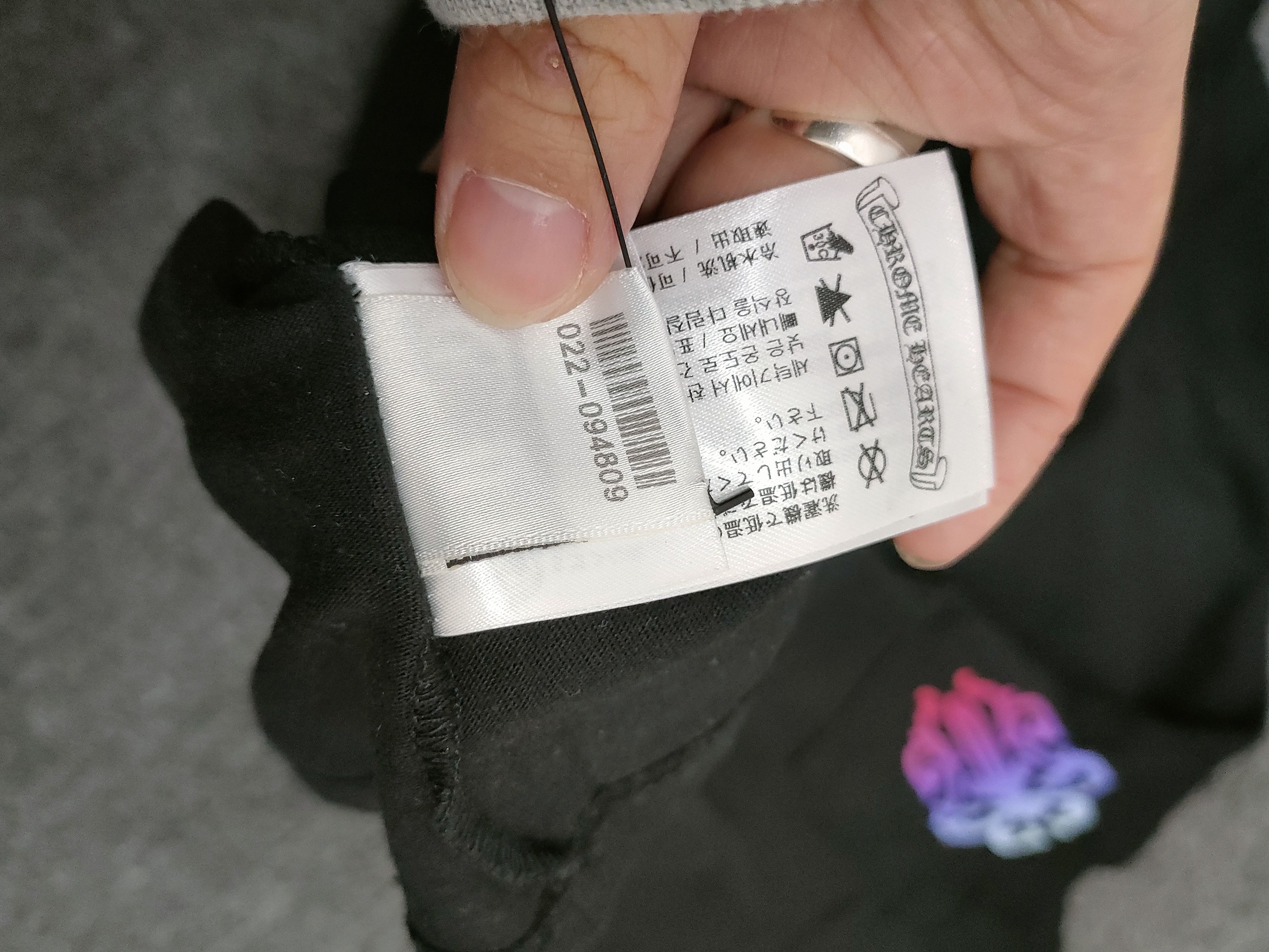 Chrome Hearts Chrome Hearts Gradient Dagger Horseshoe Long Sleeve Tee Size US XL / EU 56 / 4 - 14 Thumbnail