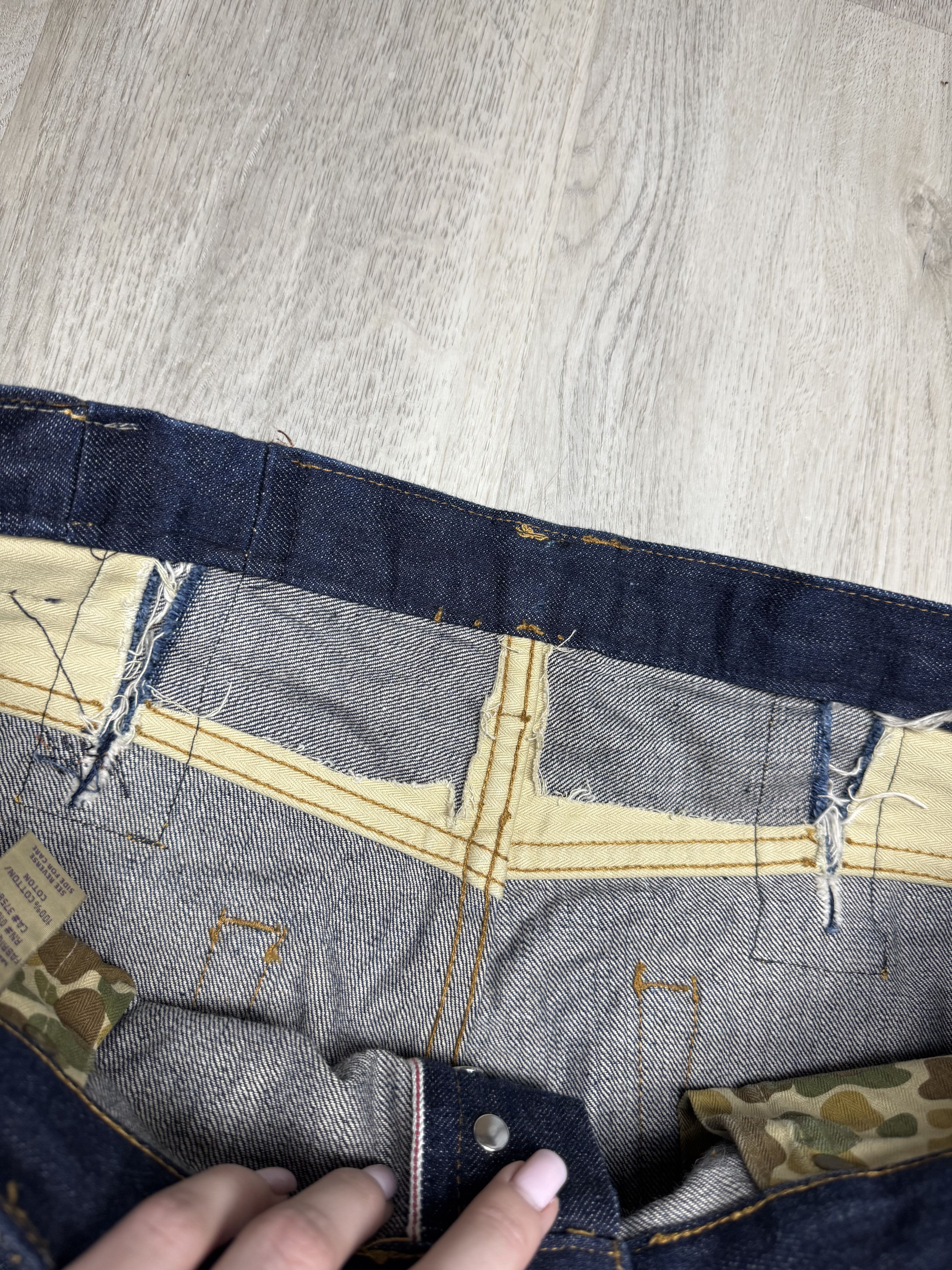 Prps PRPS Mens Japanese Salvage Denim Pants Jeans Size US 34 / EU 50 - 10 Thumbnail