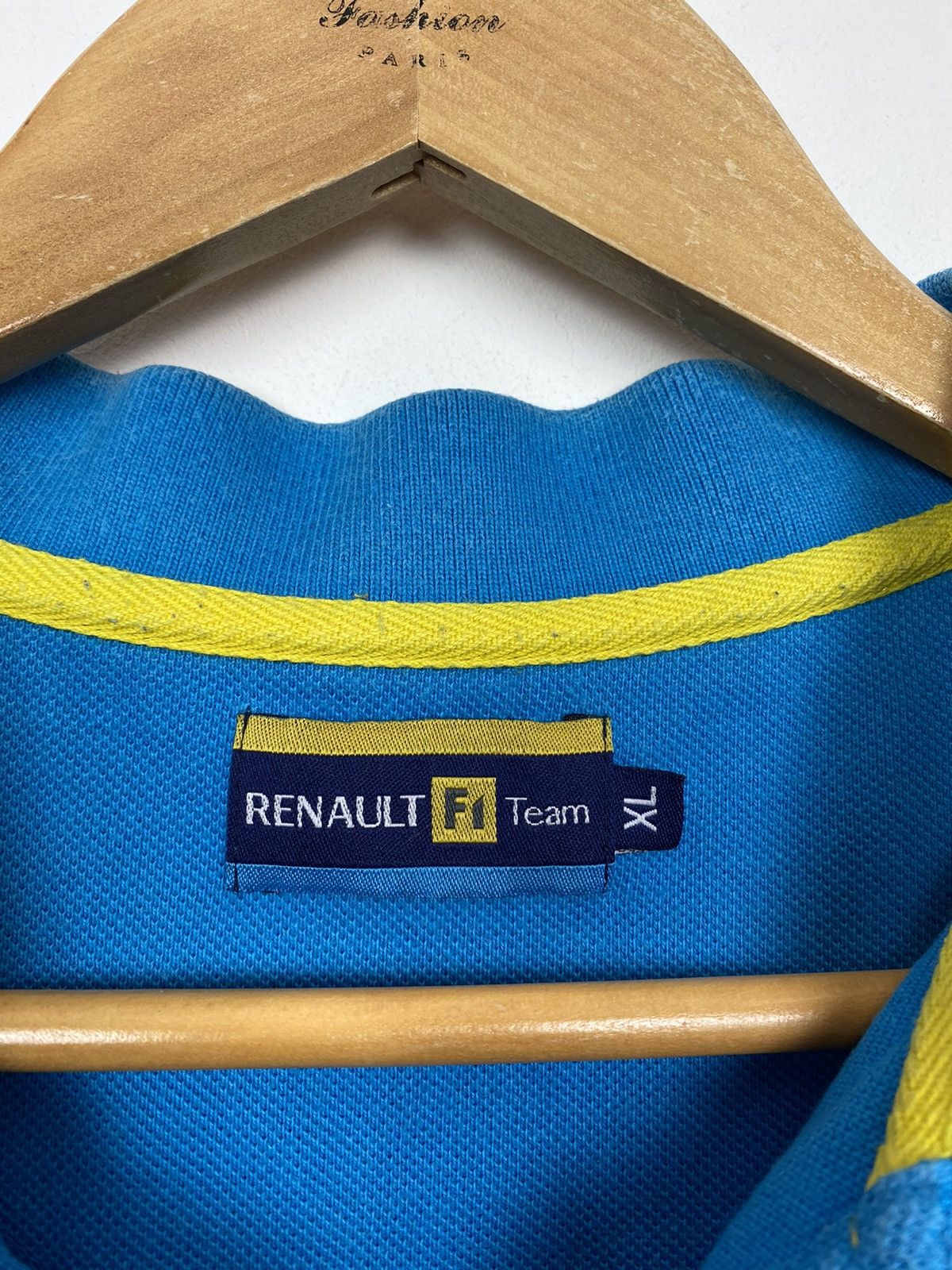 Formula 1 Renault F1 Racing Team Short Sleeve Polo Shirt Size XL Blue Size US XL / EU 56 / 4 - 4 Thumbnail