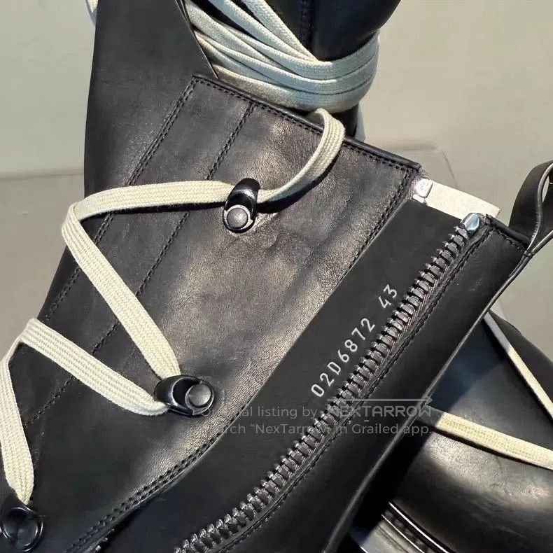 Rick Owens black lace. Size US 10 / EU 43 - 8 Thumbnail