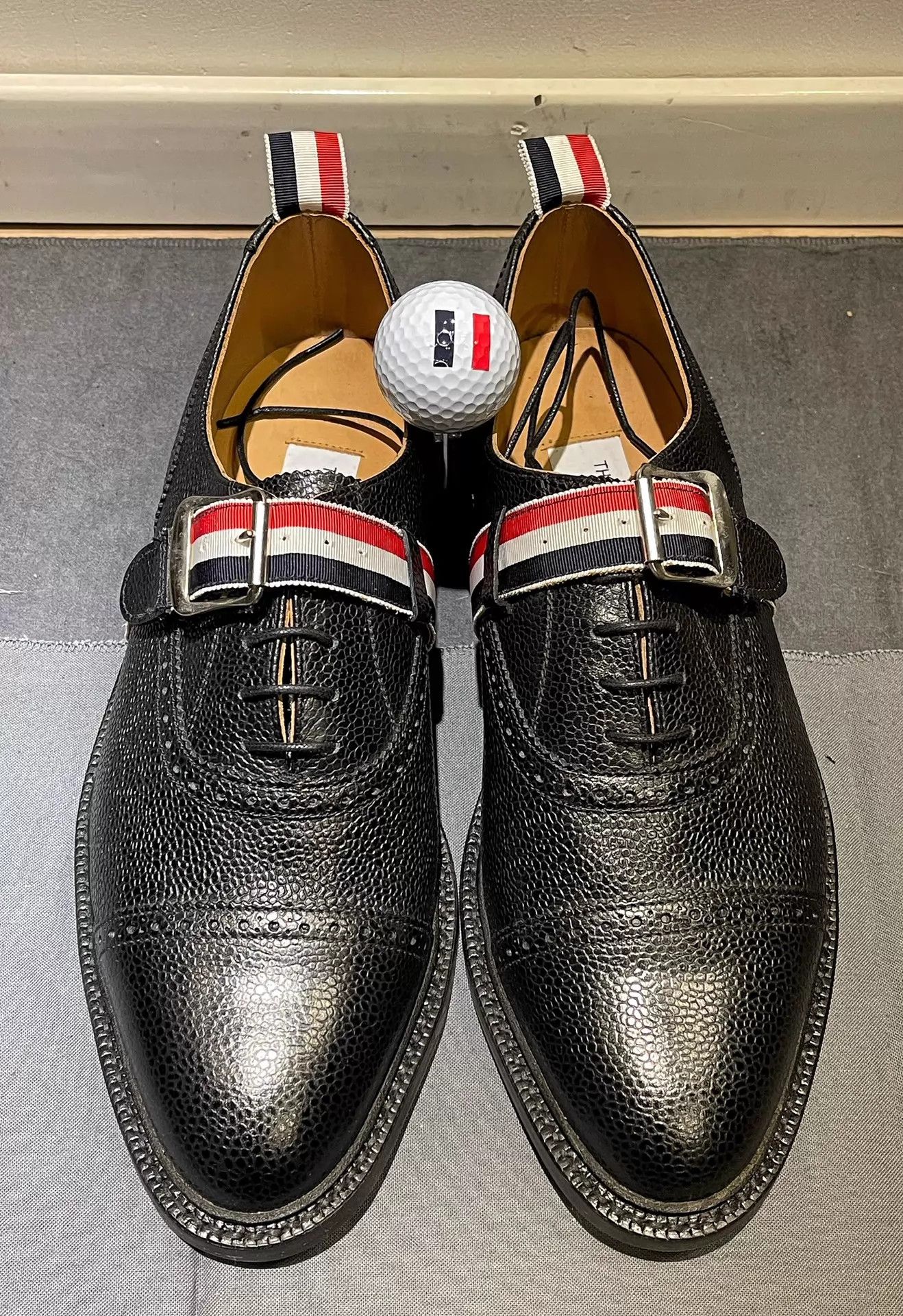 Thom Browne Thom Browne Classic Wooden Sole Removable Laces Leather US9 Size US 9 / EU 42 - 2 Thumbnail