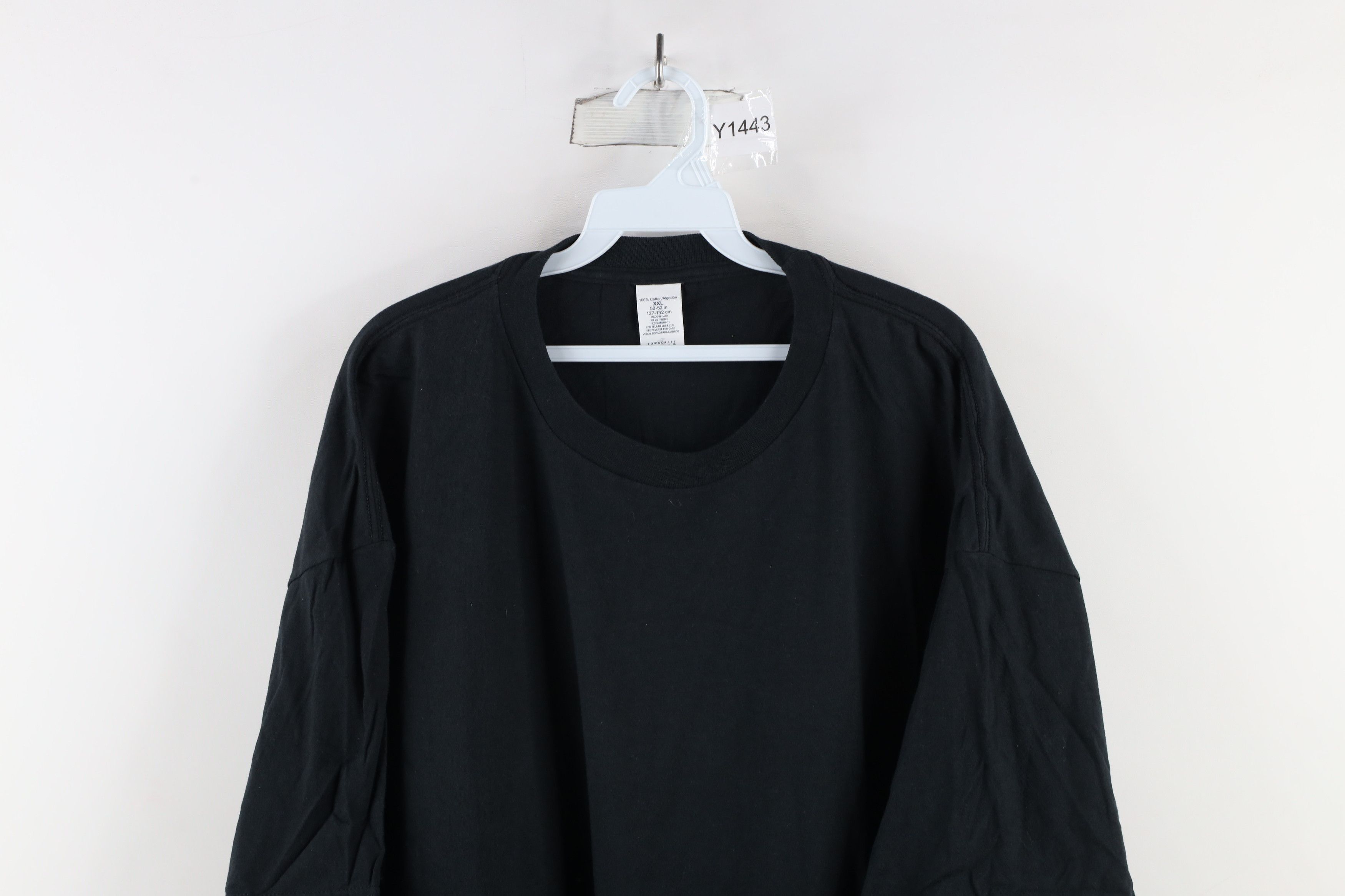 Vintage Vintage 90s Streetwear Short Sleeve T-Shirt Black Cotton Size US XXL / EU 58 / 5 - 2 Thumbnail