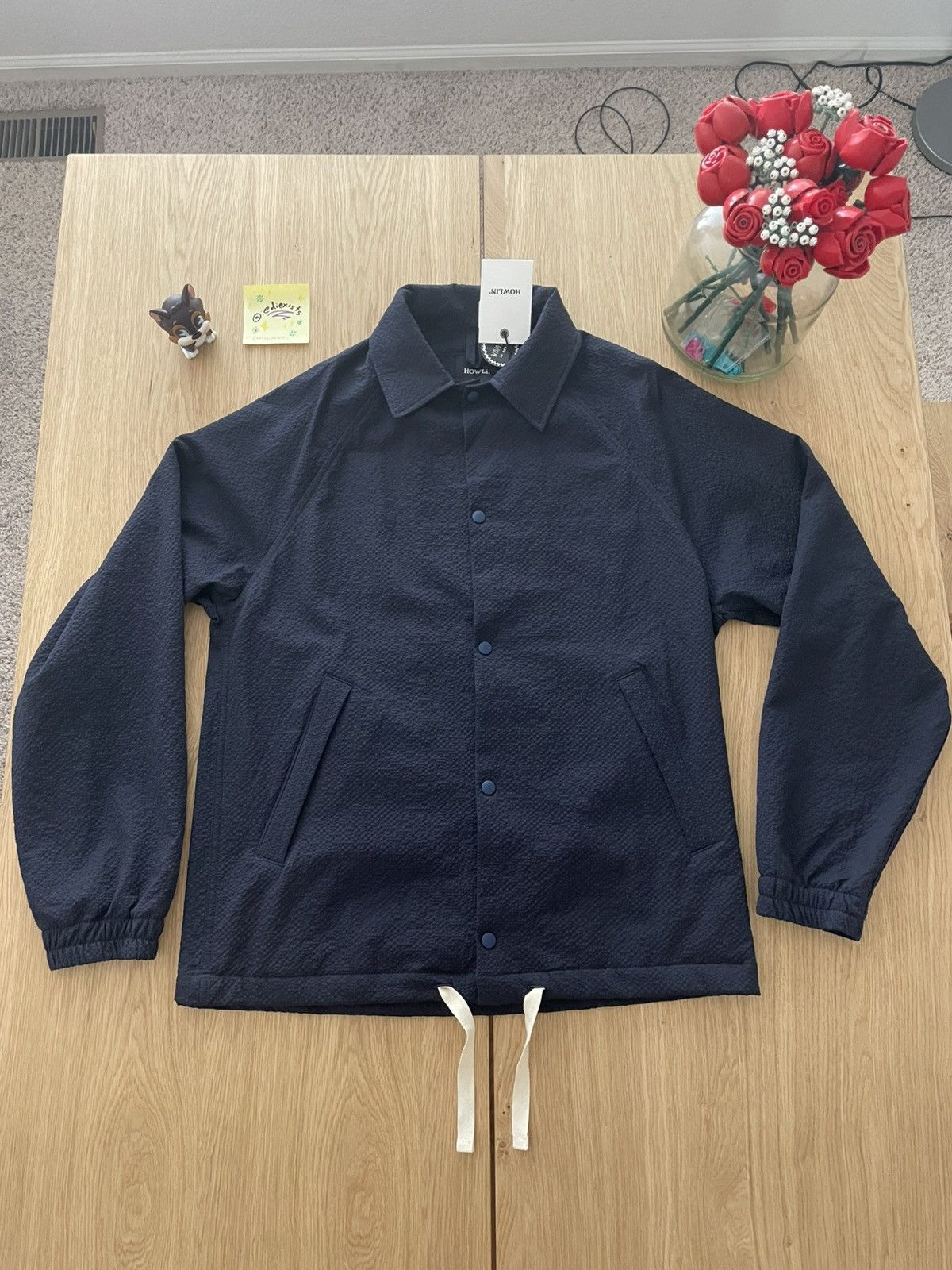 Howlin' Navy buttoned coach jacket . very neat. Size M . 🦕 Size US M / EU 48-50 / 2 - 1 Thumbnail