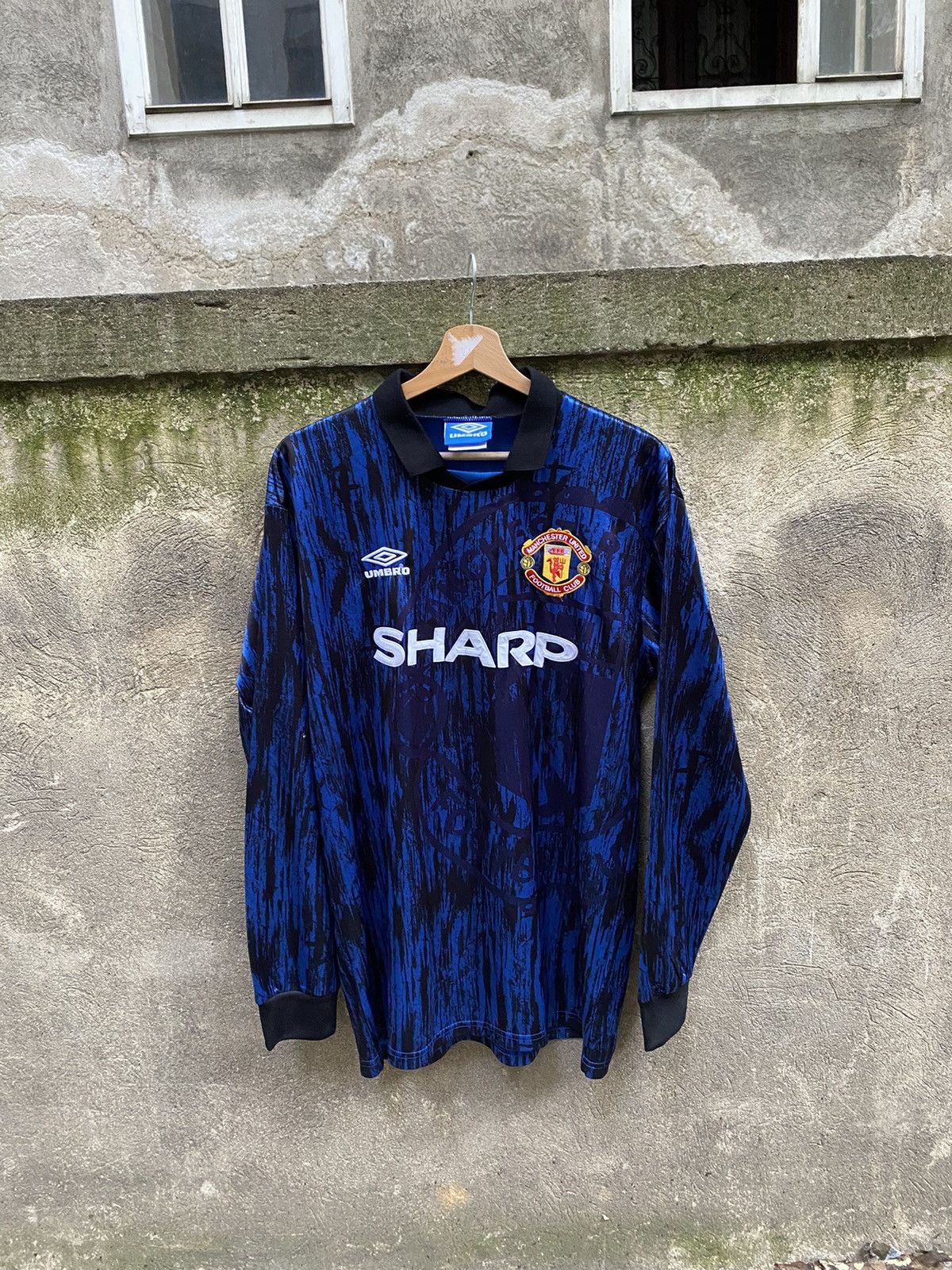Vintage Umbro 1992-1993 Manchester United Soccer Jersey