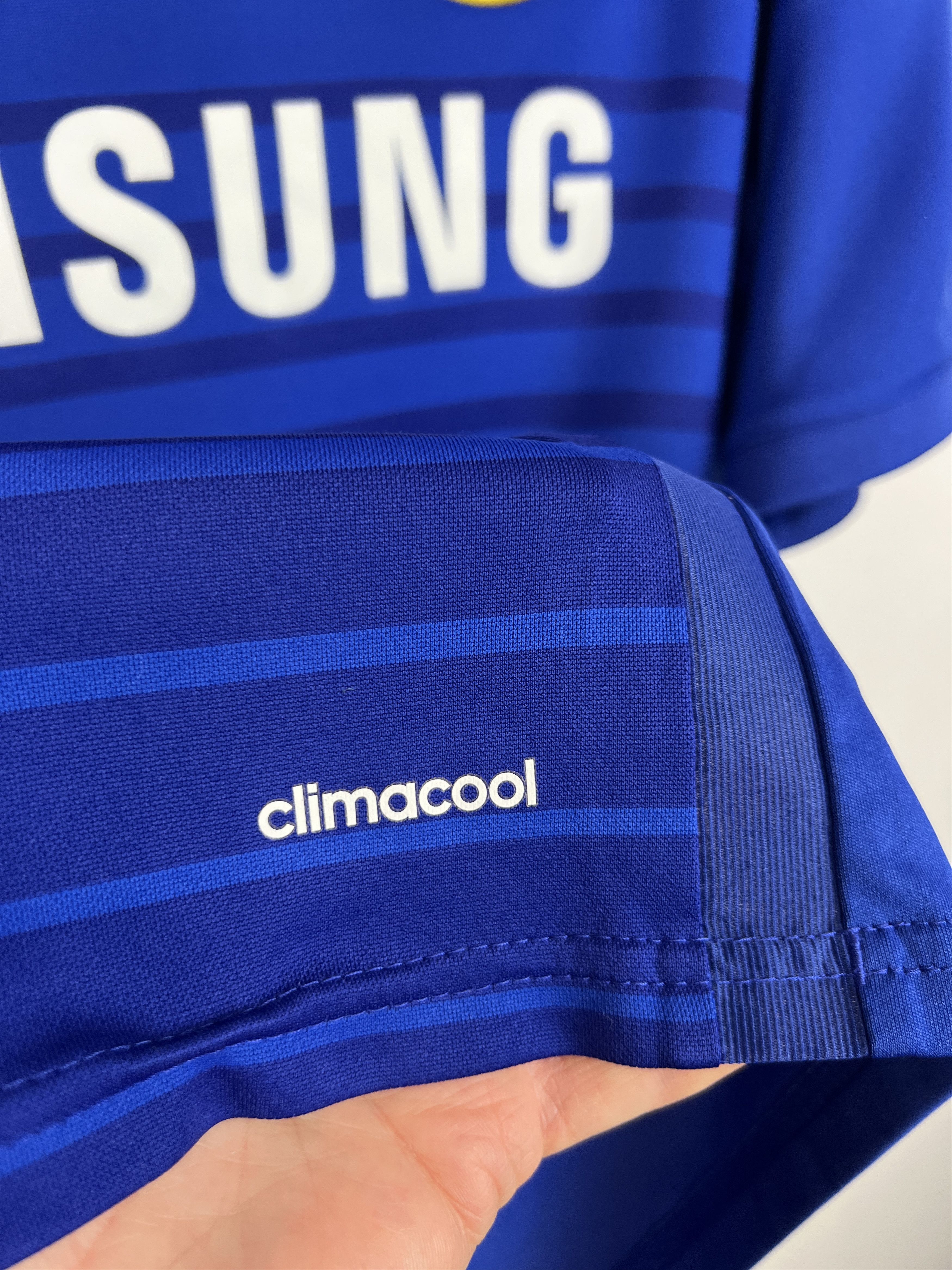 Adidas Chelsea Home football shirt 2014 Soccer Adidas Jersey Trikot Size US XL / EU 56 / 4 - 4 Thumbnail