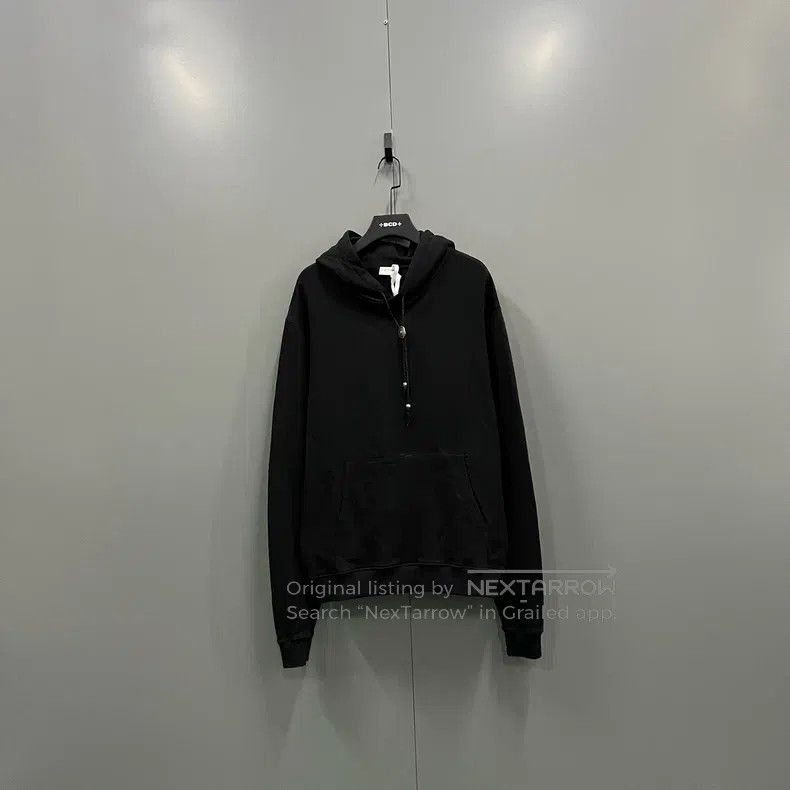 Saint Laurent Paris Saint Laurent Paris Black drawstring hoodie Size US XXL / EU 58 / 5 - 1 Thumbnail