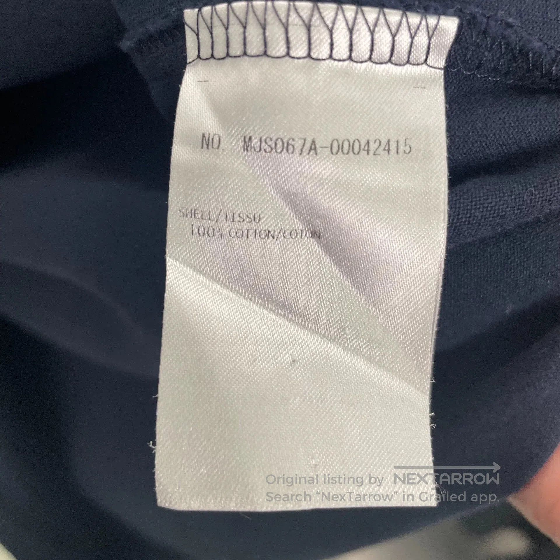 Thom Browne Thom Browne Blue Cotton Crewneck T-Shirt. Size US XS / EU 42 / 0 - 7 Thumbnail