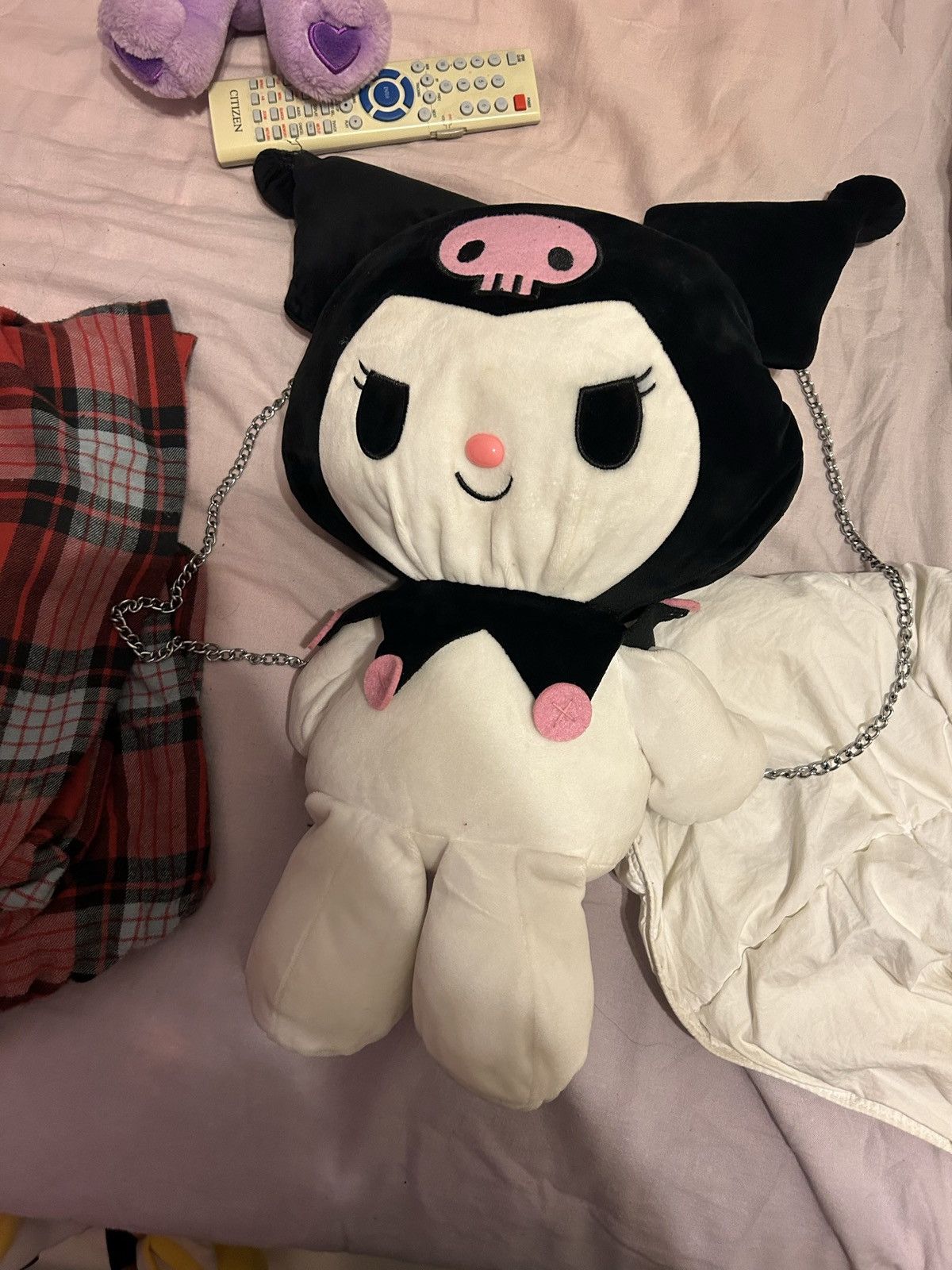 Other Custom Kuromi xl plush backpack Size ONE SIZE - 2 Thumbnail