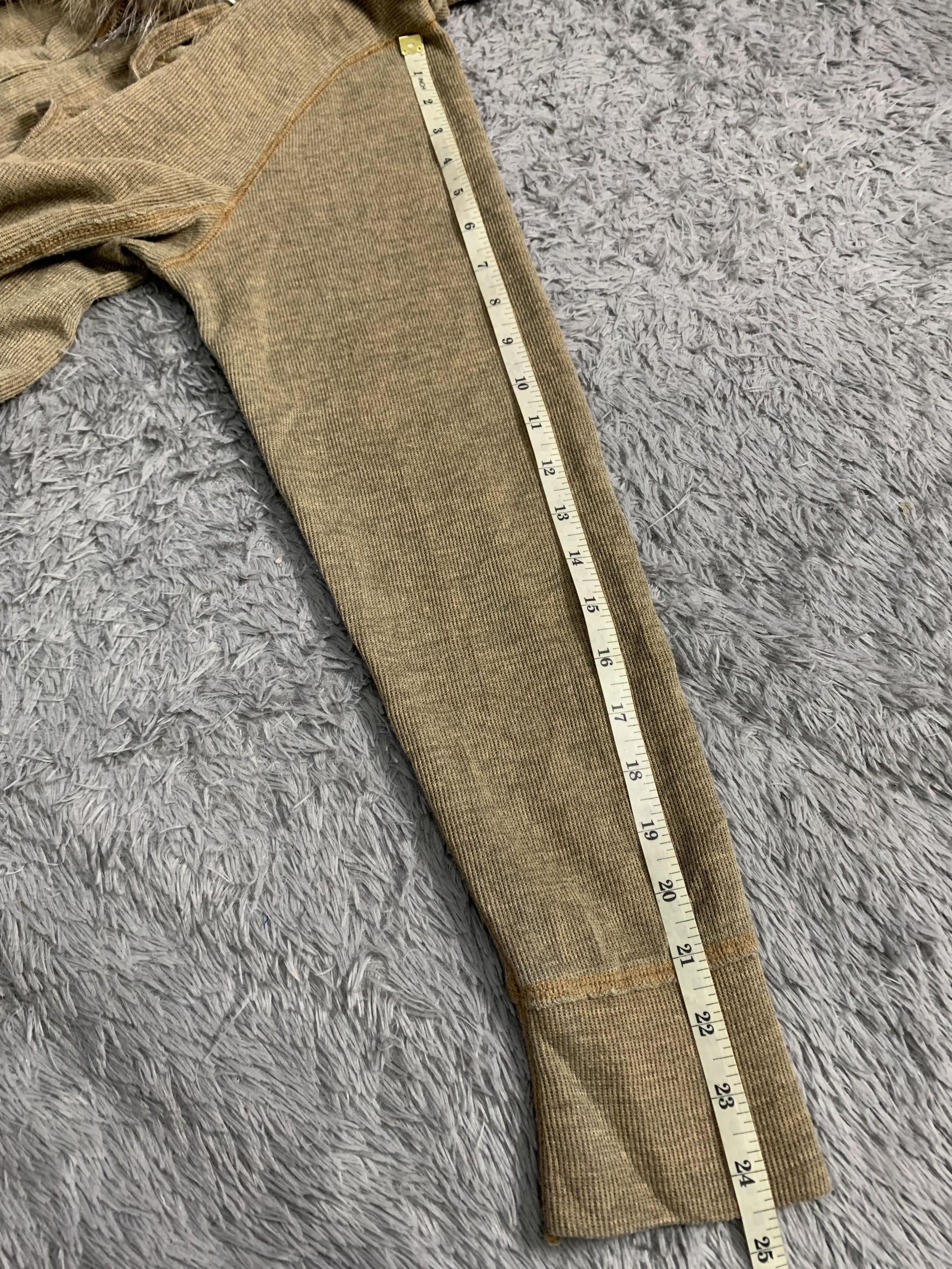 Japanese Brand Who Gallery Double Zip Faux Fur Hoodie Size US L / EU 52-54 / 3 - 8 Thumbnail
