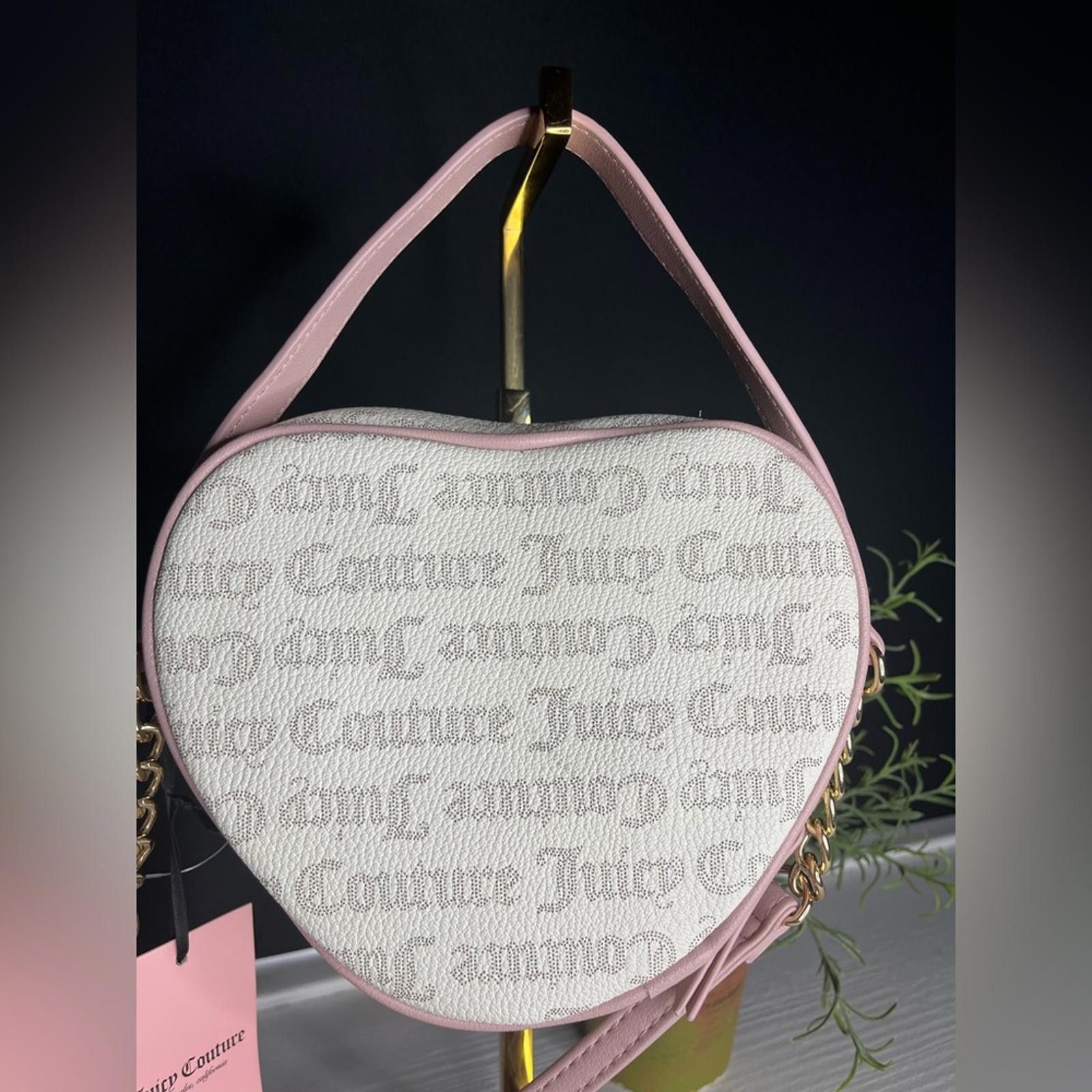 Juicy Couture Jeans Juicy Couture Live Never Dies Heart Crossbody Bag NWT Size ONE SIZE - 2 Thumbnail