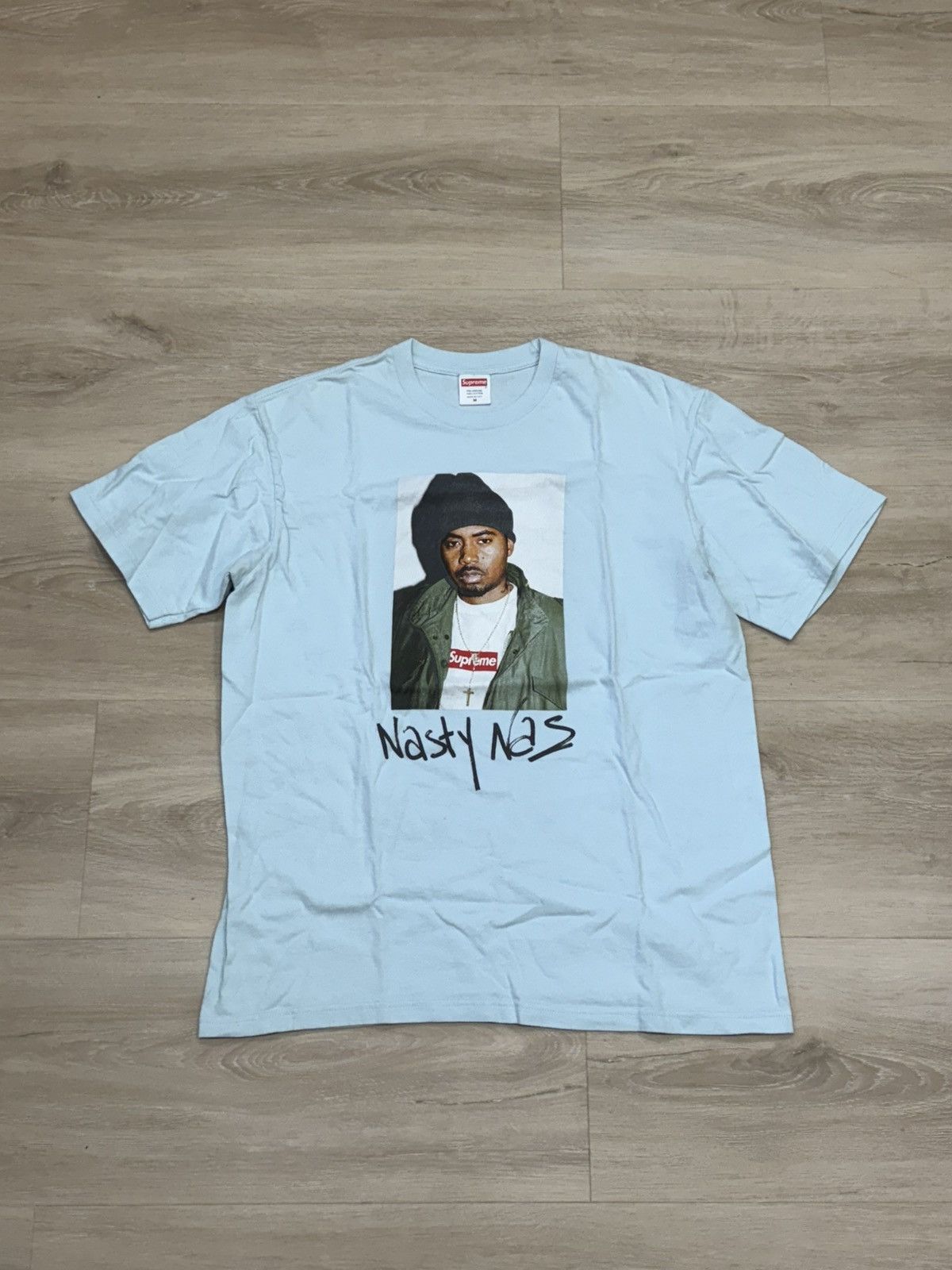 Supreme Supreme FW17 Nas Photo Tee Size US M / EU 48-50 / 2 - 1 Thumbnail