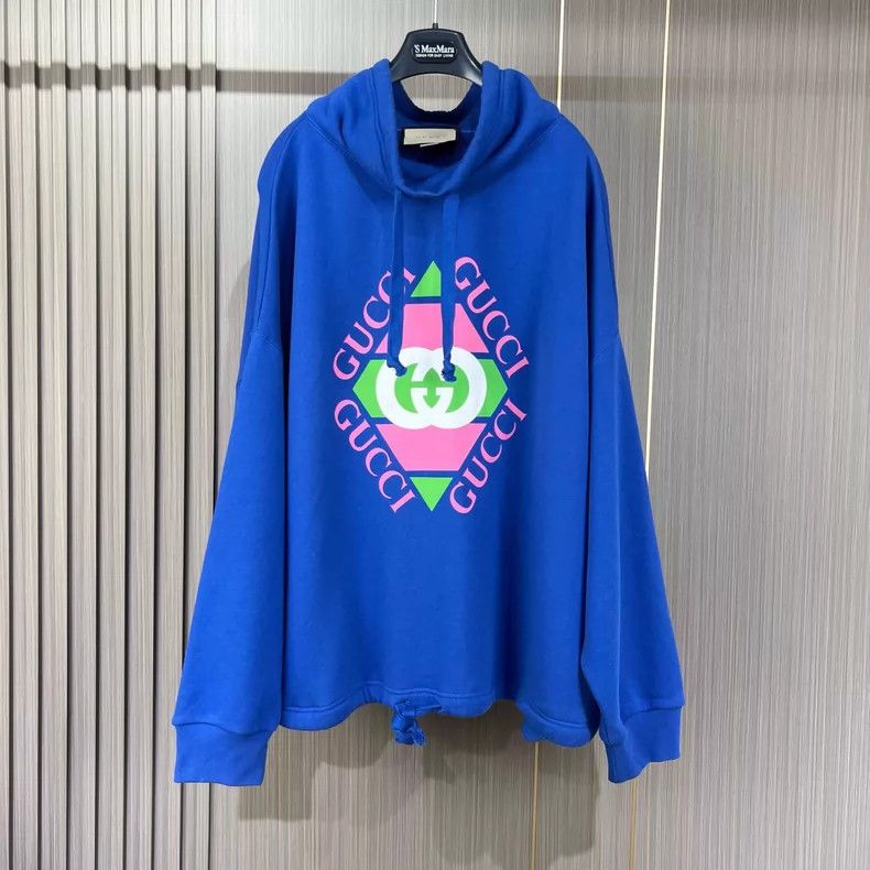 Gucci Gucci Diamond double G printed letter sweatshirt 2504-Nexta Size US XXL / EU 58 / 5 - 1 Thumbnail
