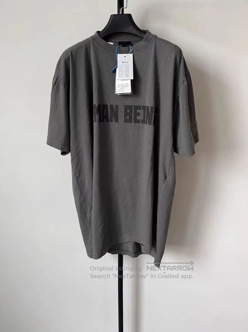 Balenciaga Balenciaga Letter Print Short Sleeve T. Size US M / EU 48-50 / 2 - 1 Thumbnail