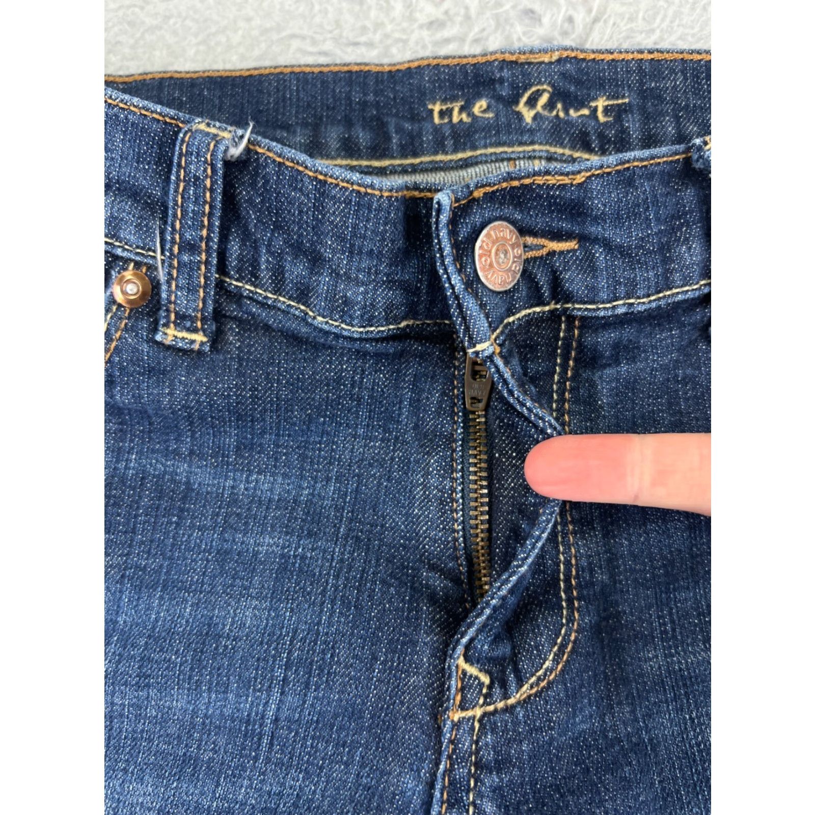 Old Navy Old Navy Jeans Womens 4 Blue Denim The Flirt Mid Rise Flare Cotton 29x29 Size 27" / US 4 / IT 40 - 5 Thumbnail