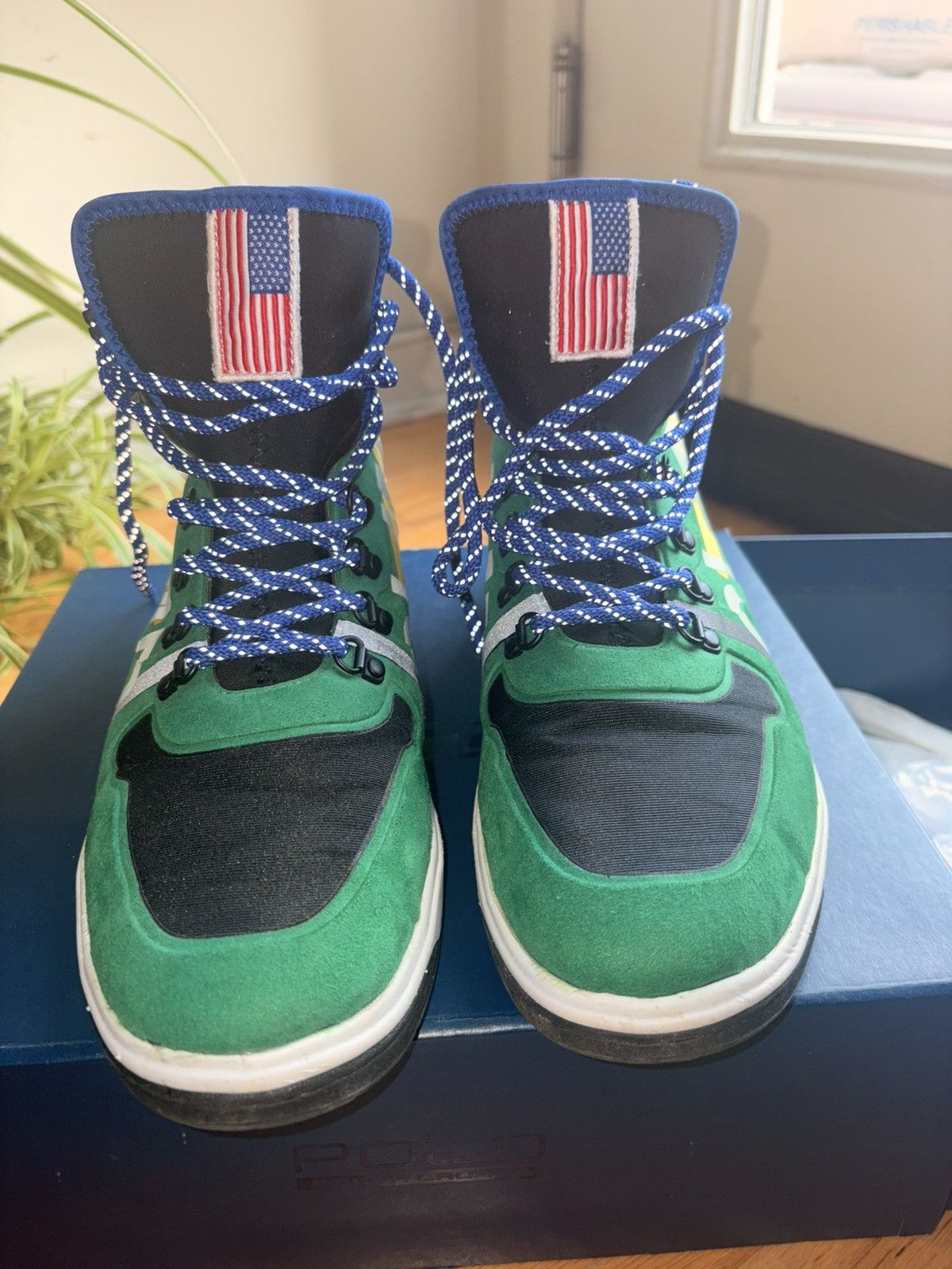 Polo Ralph Lauren Polo Ralph Lauren Climb Alpine 200 SK-ATH Green MU Shoes 9 Size US 9 / EU 42 - 7 Thumbnail