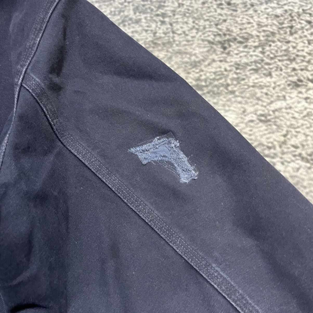 Carhartt VINTAGE CARHARTT NAVY BLUE FADED JACKET HOODED WORKWEAR XL Size US XL / EU 56 / 4 - 8 Thumbnail