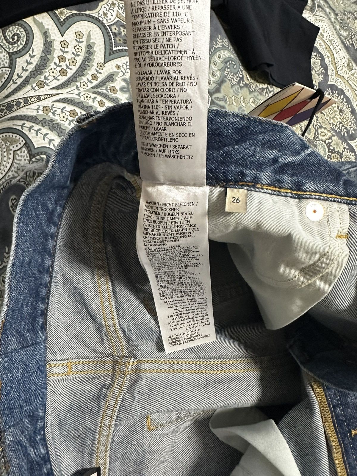 Gucci Gucci denim Size 26" / US 2 / IT 38 - 9 Thumbnail