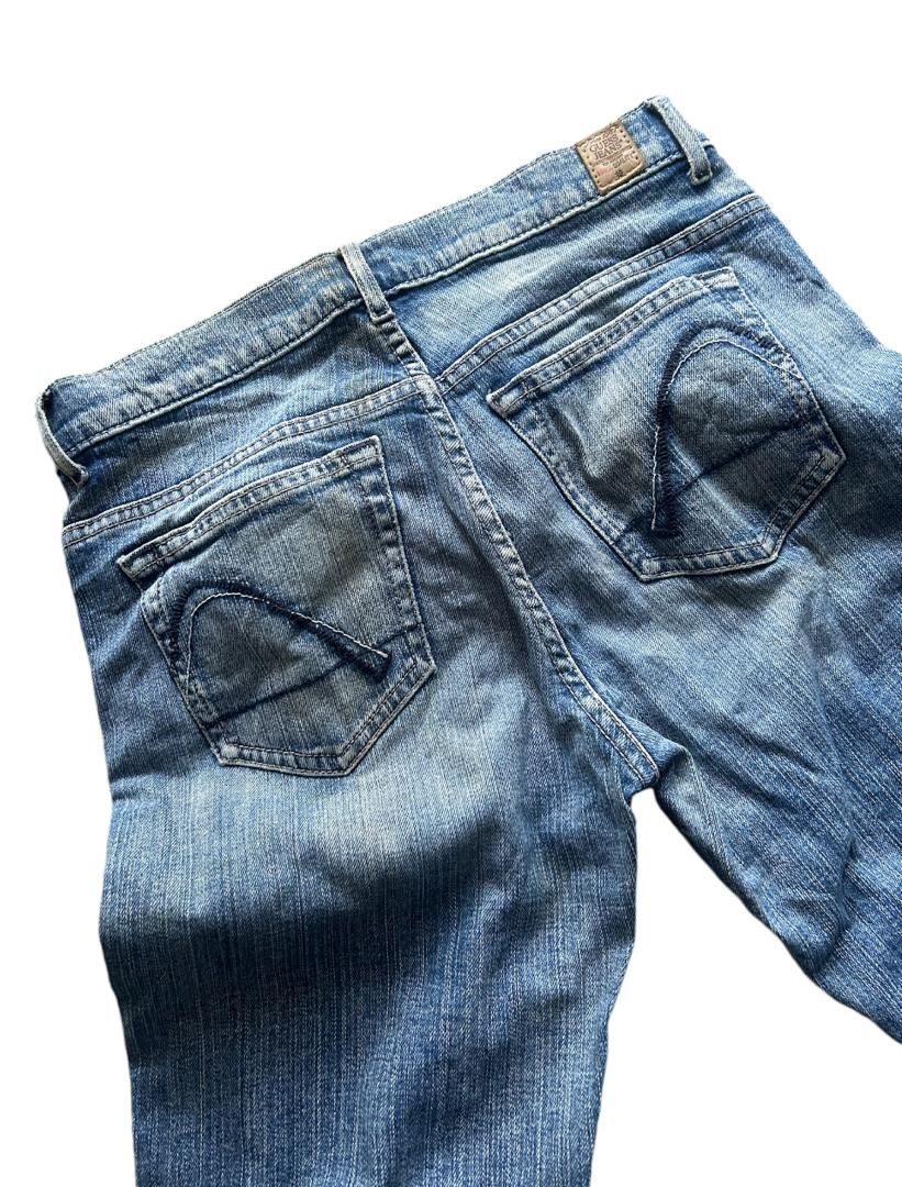 Georges Marciano × Guess × Vintage Vintage Flared Guess Jeans Stretch Size 28" / US 6 / IT 42 - 8 Thumbnail