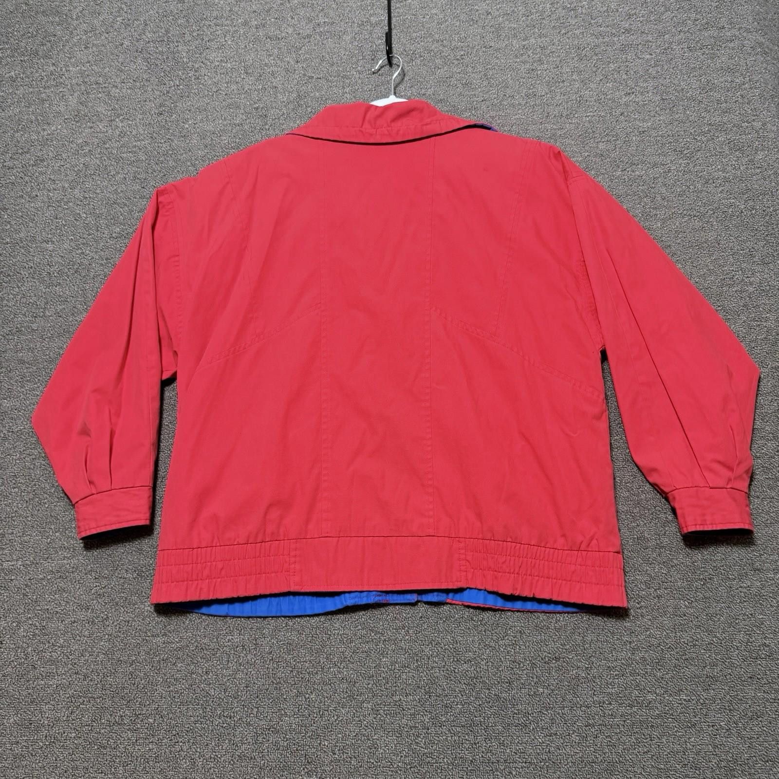 Other Vintage Women’s L Current Seen Brick Red FullZip Windbreaker Size L / US 10 / IT 46 - 2 Thumbnail