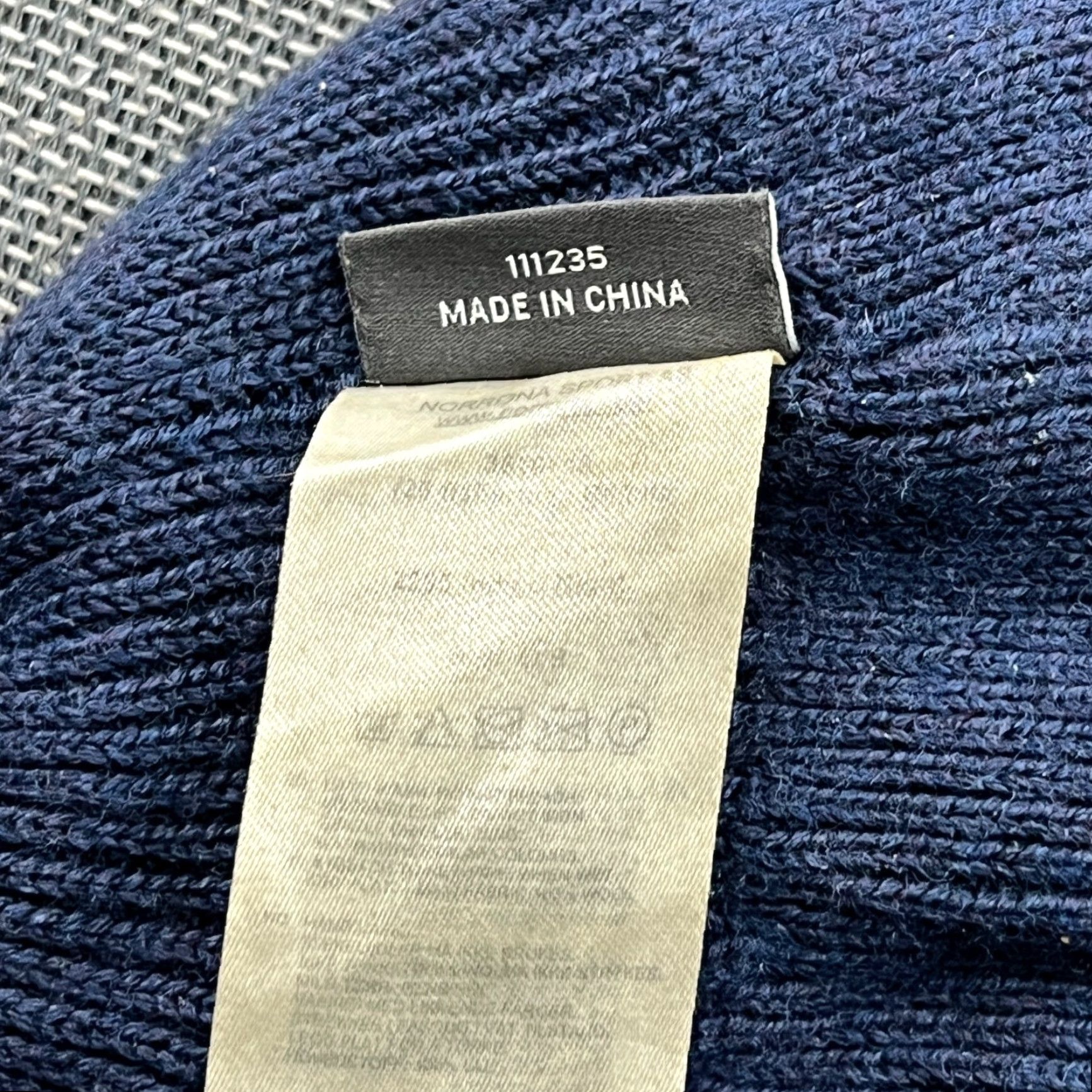 Vintage VINTAGE Norrona Beanie Hat One Size 100% Wool Blue Indigo Night Winter Adults Mens Womens Unisex Size ONE SIZE - 5 Thumbnail