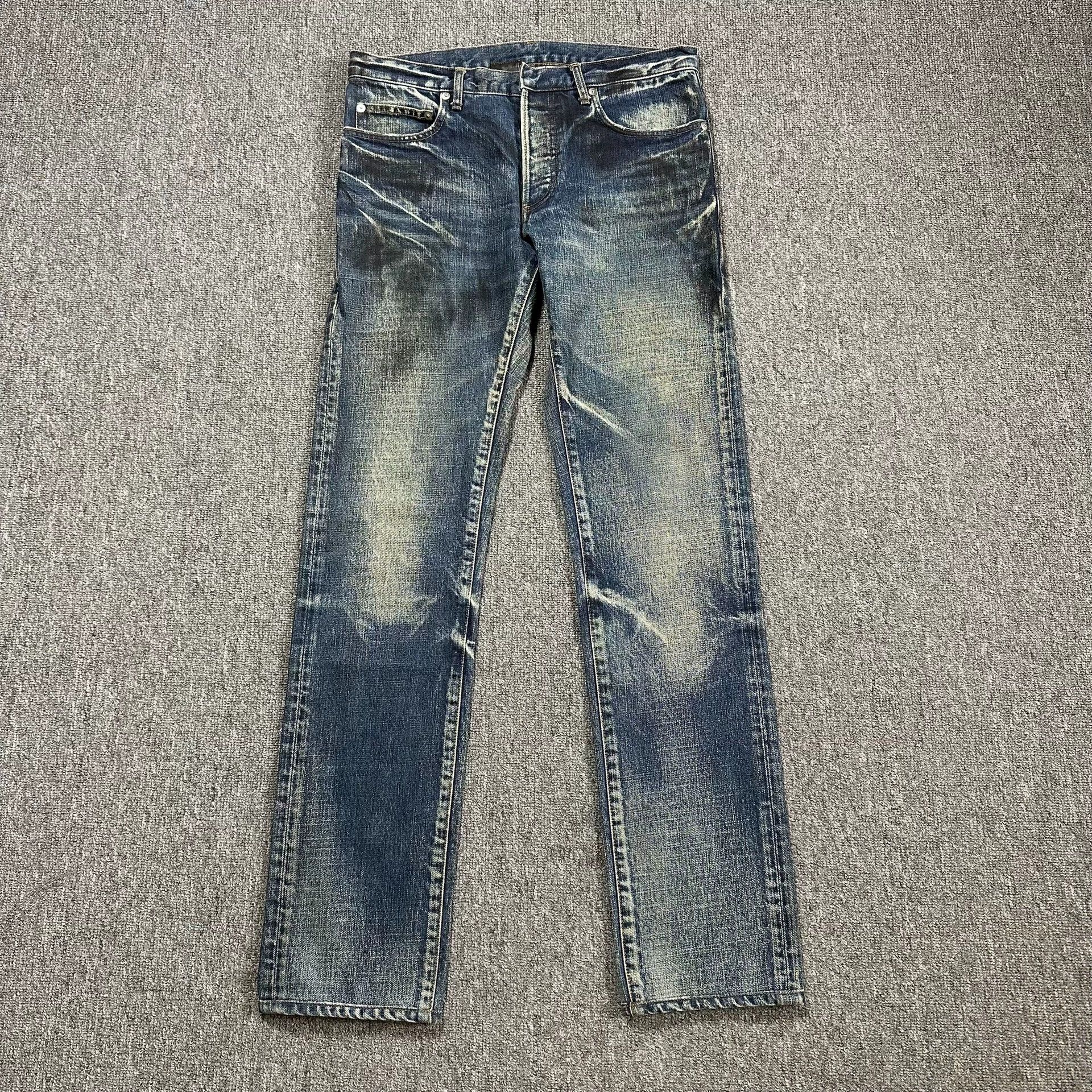 Dior dior vintage distressed denim jeans Size US 30 / EU 46 - 1 Thumbnail