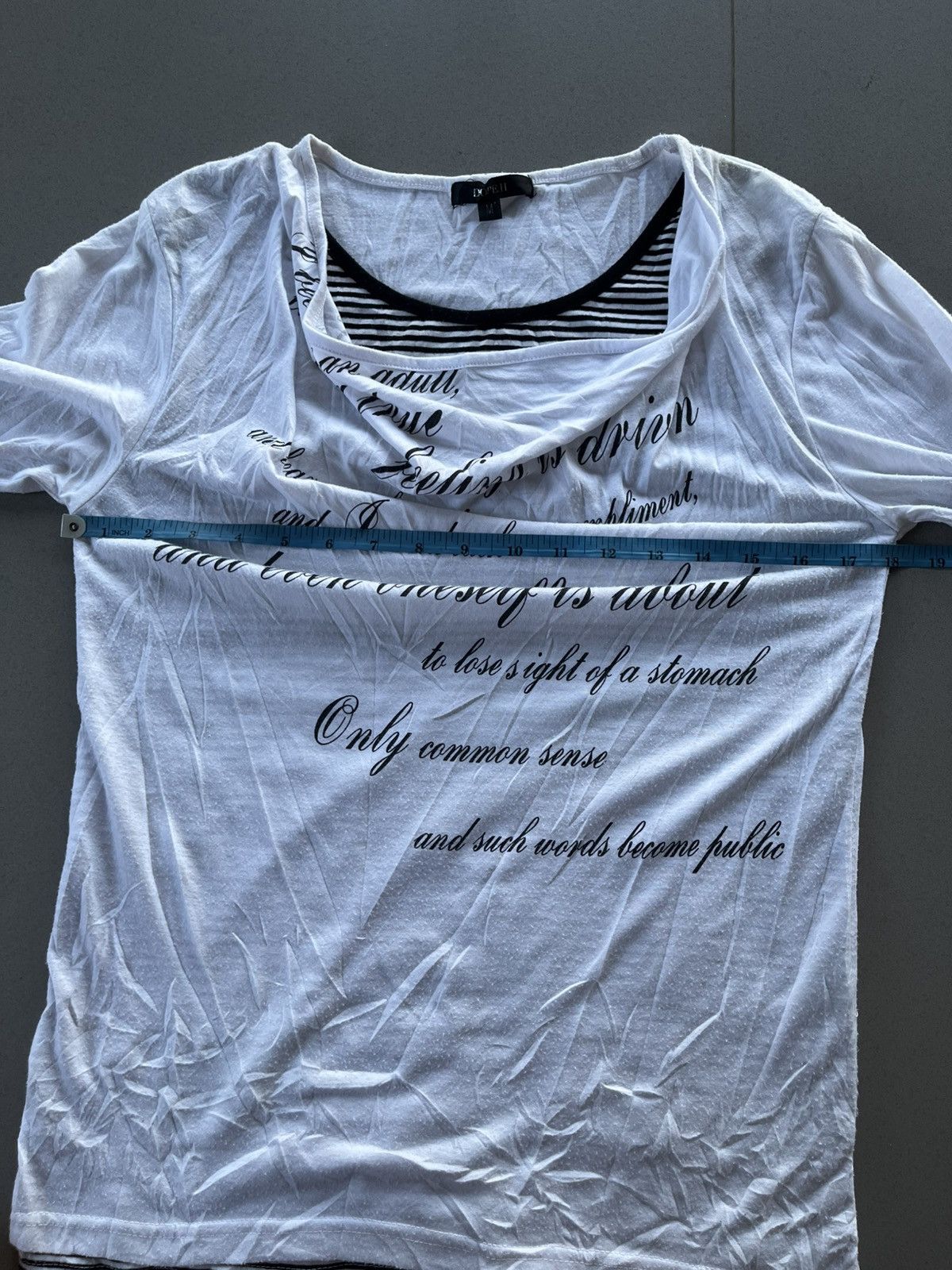 14th Addiction JAPANESE DOPEH POEM DOUBLE LAYER GOTHIC SEDITIONARIES PUNK Size US M / EU 48-50 / 2 - 13 Thumbnail
