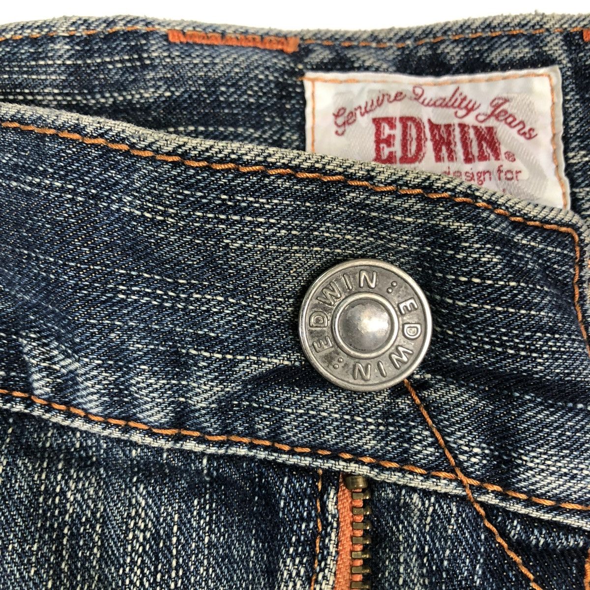 Japanese Brand 🔥VINTAGE DENIM JEANS EDWIN JAPAN INSPIRE ISSEY MIYAKE Size US 38 / EU 54 - 16 Thumbnail