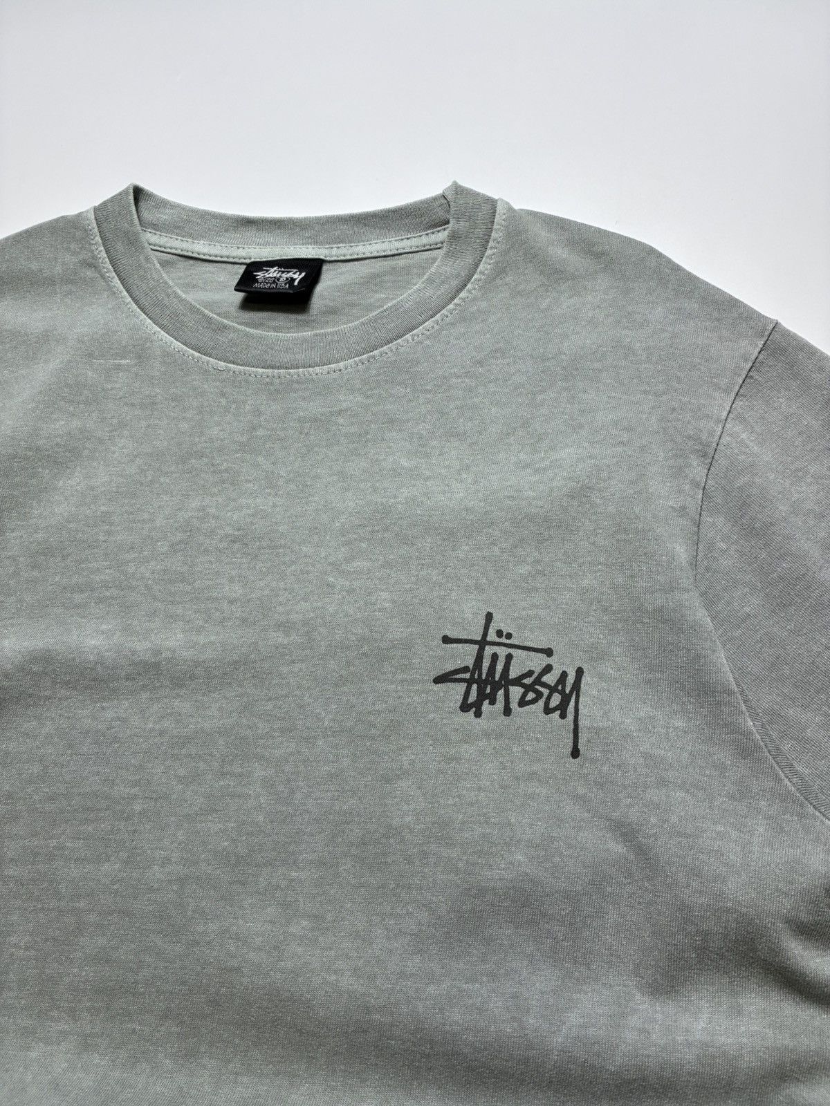 Other Stussy Basic Pigment Dyed Tee Size US M / EU 48-50 / 2 - 3 Thumbnail