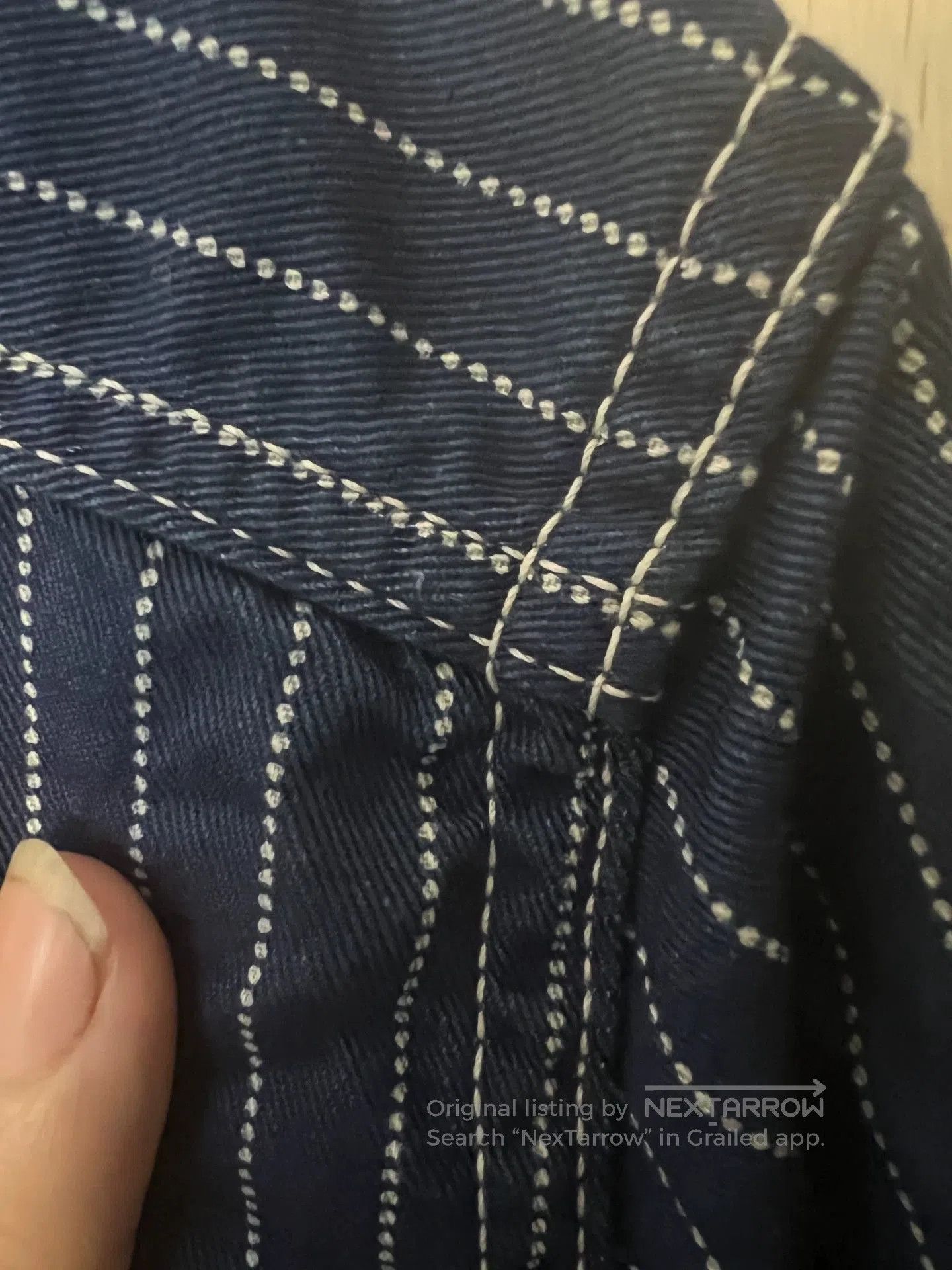 Studio D'Artisan StudioD'artisan Wabash Stripe Work Shirt. Size US L / EU 52-54 / 3 - 8 Thumbnail