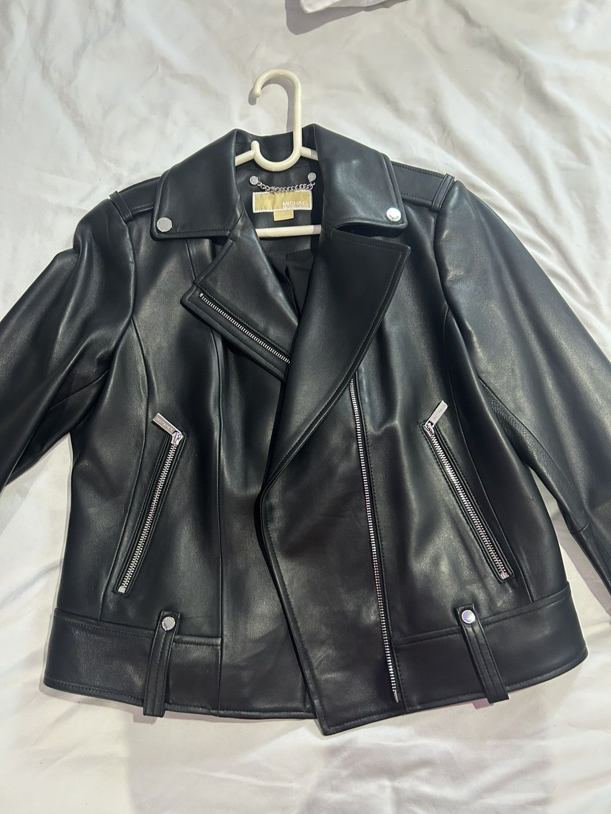 Michael Kors Michael Kors Leather Jacket Size M / US 6-8 / IT 42-44 - 3 Thumbnail