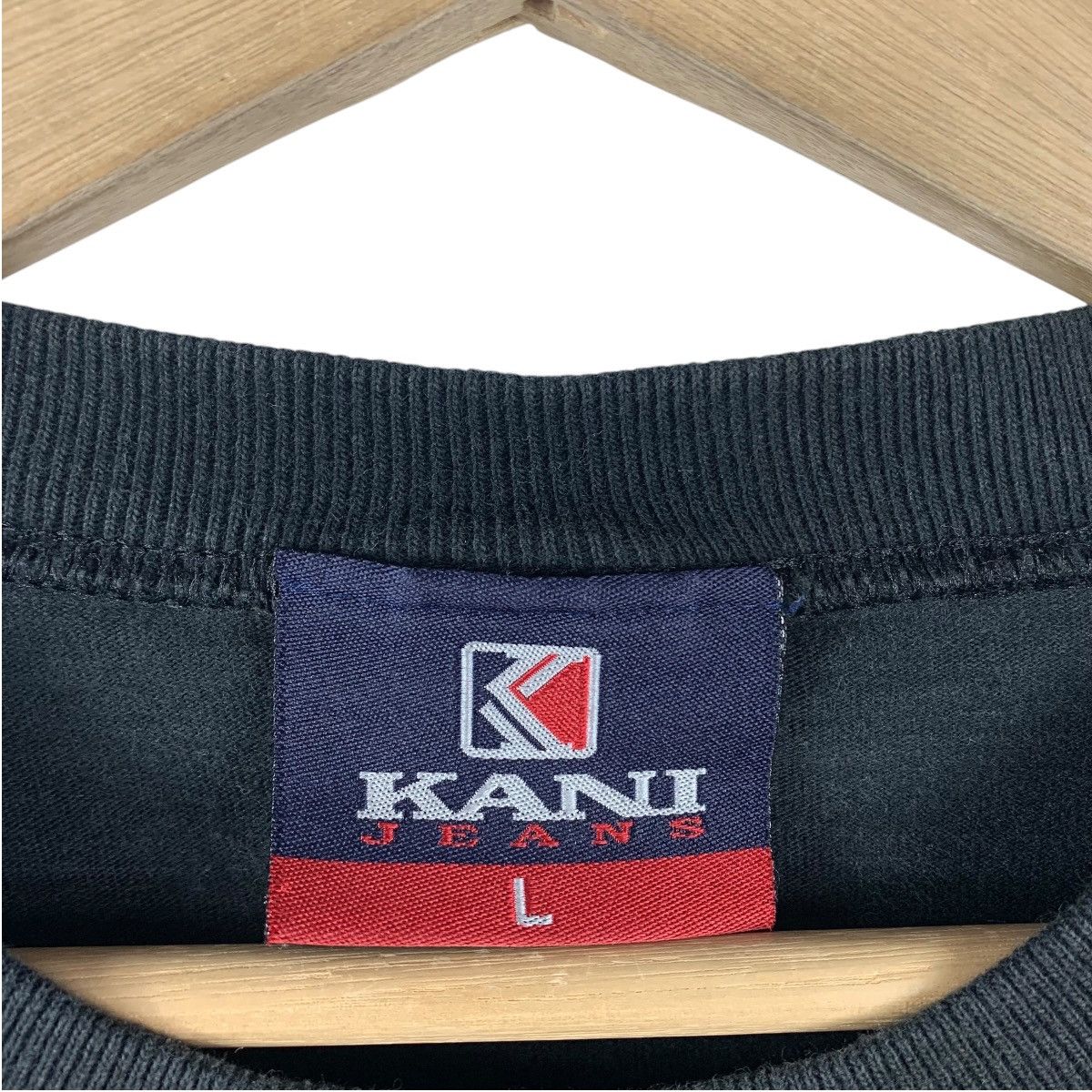 Karl Kani × Vintage Vintage KARL KANI spellout embroidery tees Size US L / EU 52-54 / 3 - 3 Thumbnail
