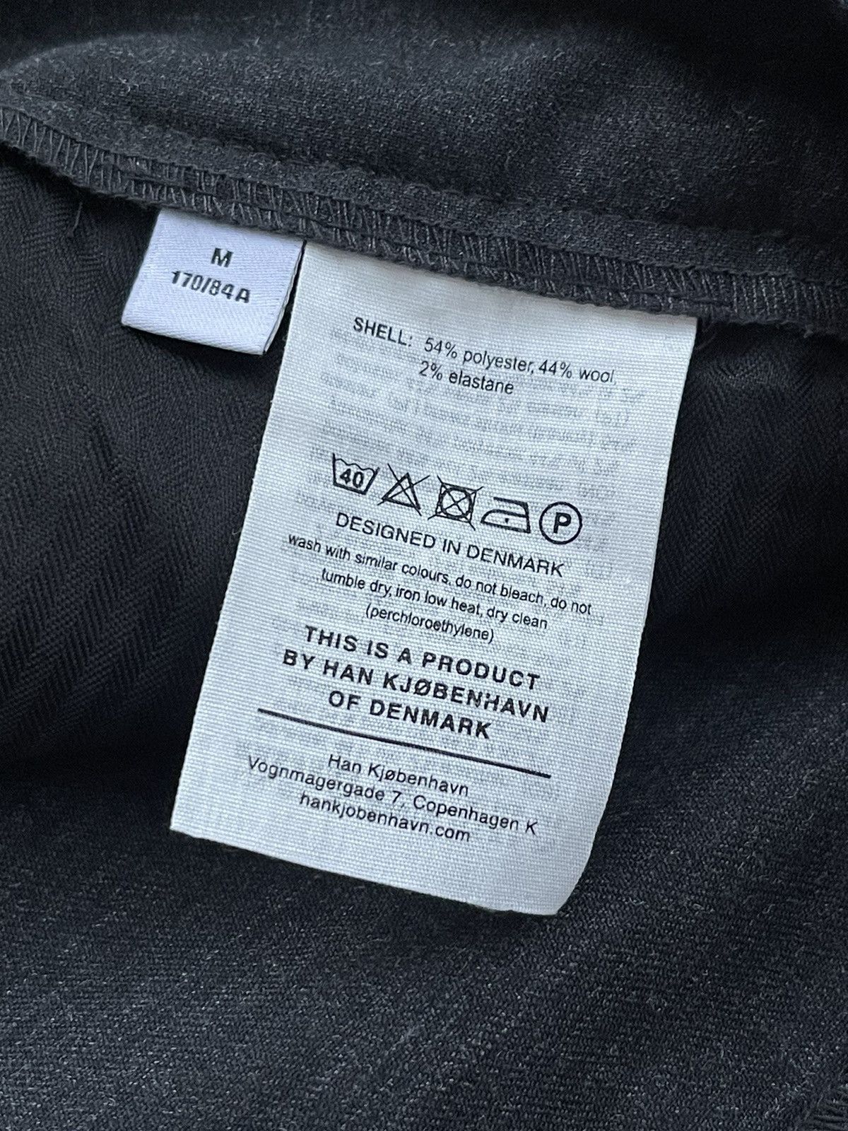 Han Kjobenhavn !DS! AW22 Han Kjobenhavn Tapered Dark Grey Trousers Size US 32 / EU 48 - 16 Thumbnail