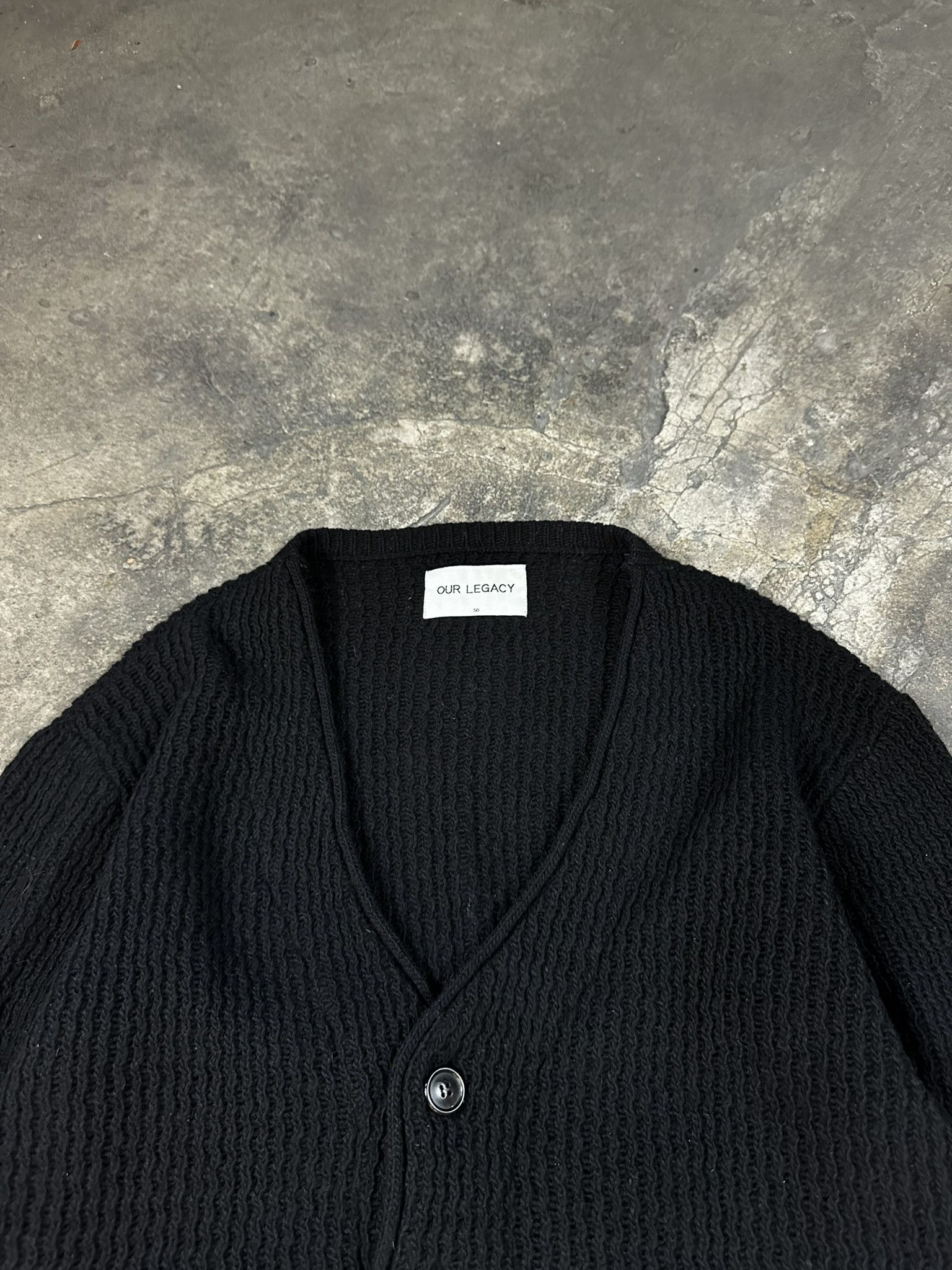 Our Legacy Our Legacy Wool Knit Cardigan Boxy Size US M / EU 48-50 / 2 - 3 Thumbnail