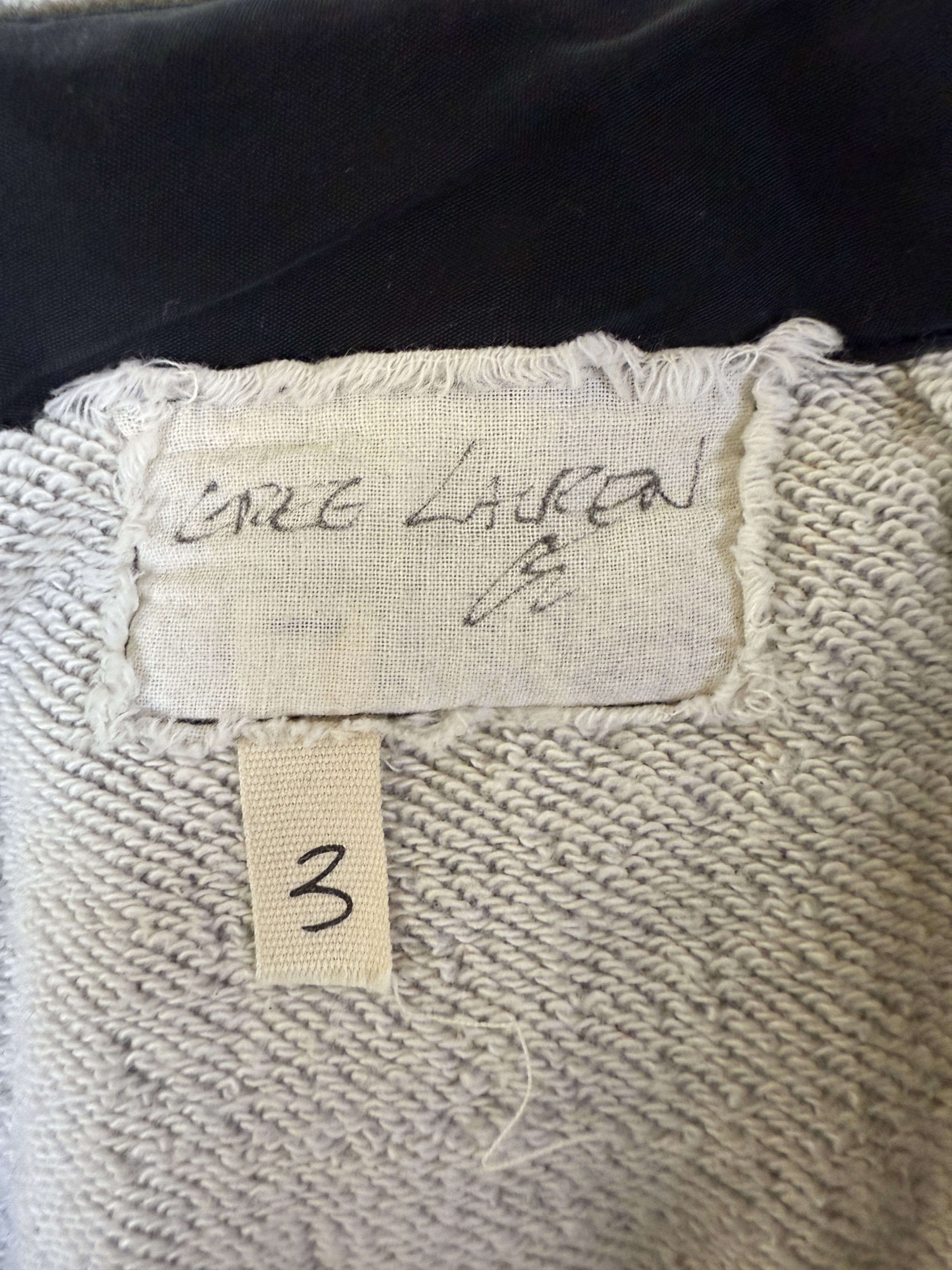 Greg Lauren $1.4k Greg Lauren 50/50 Army Tweed / Terry Long Pant Size US 34 / EU 50 - 3 Thumbnail